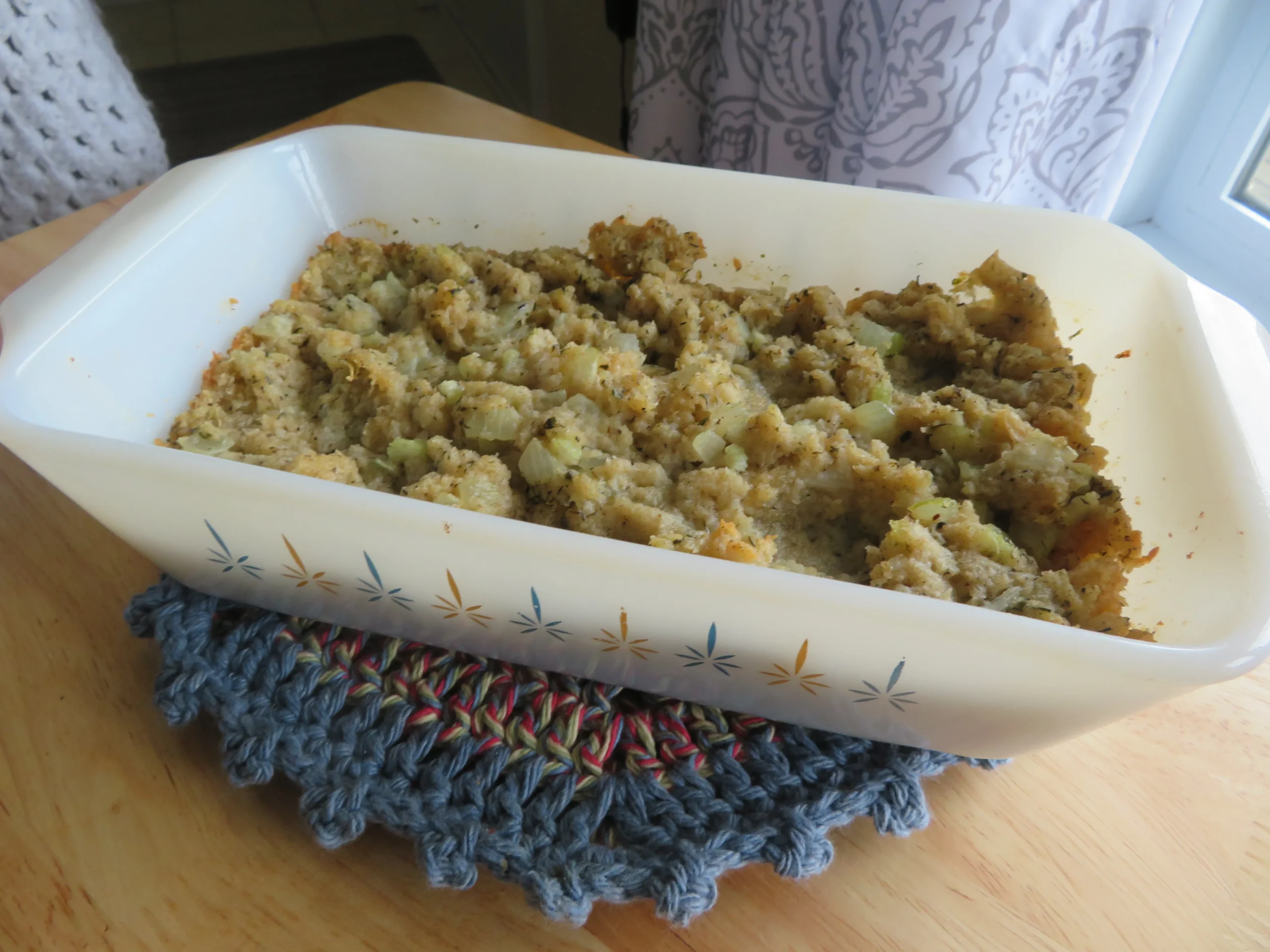 Mom's Bread Potato Stuffing