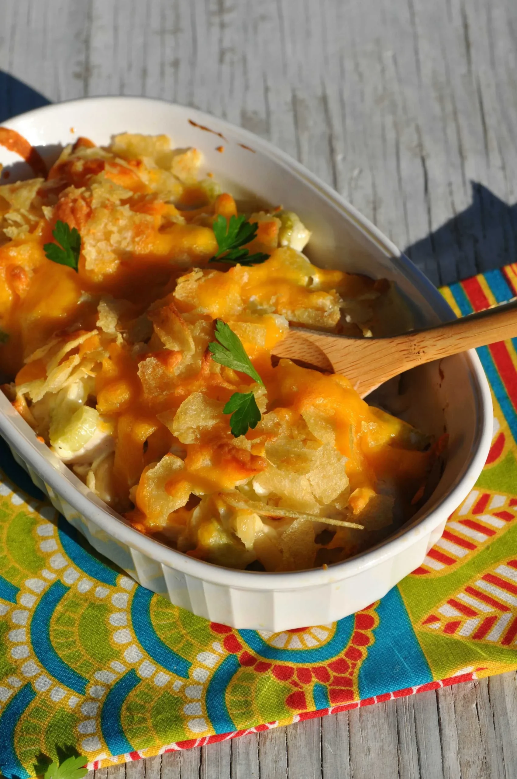 Mom's Chicken Salad Casserole