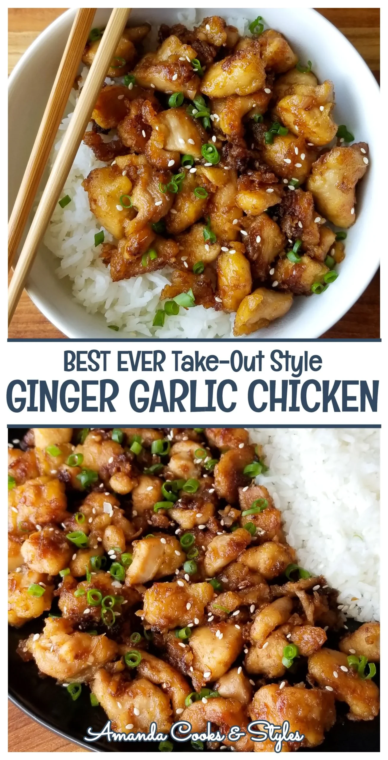 Mom's Ginger Garlic Chicken