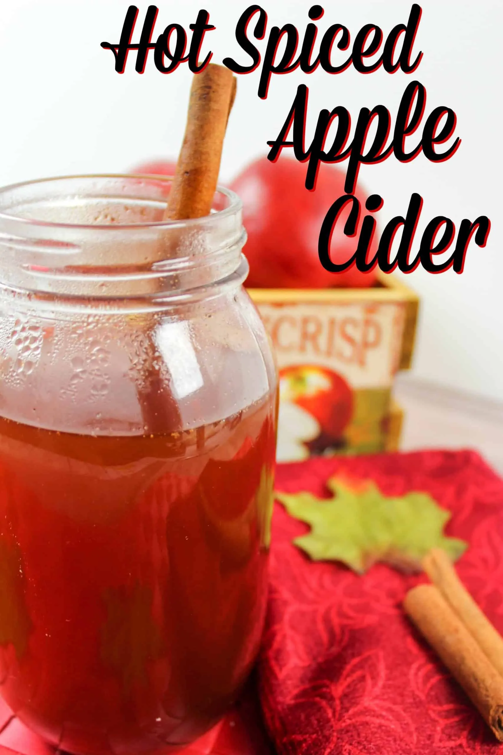 Moms Spiced Hot Apple Cider