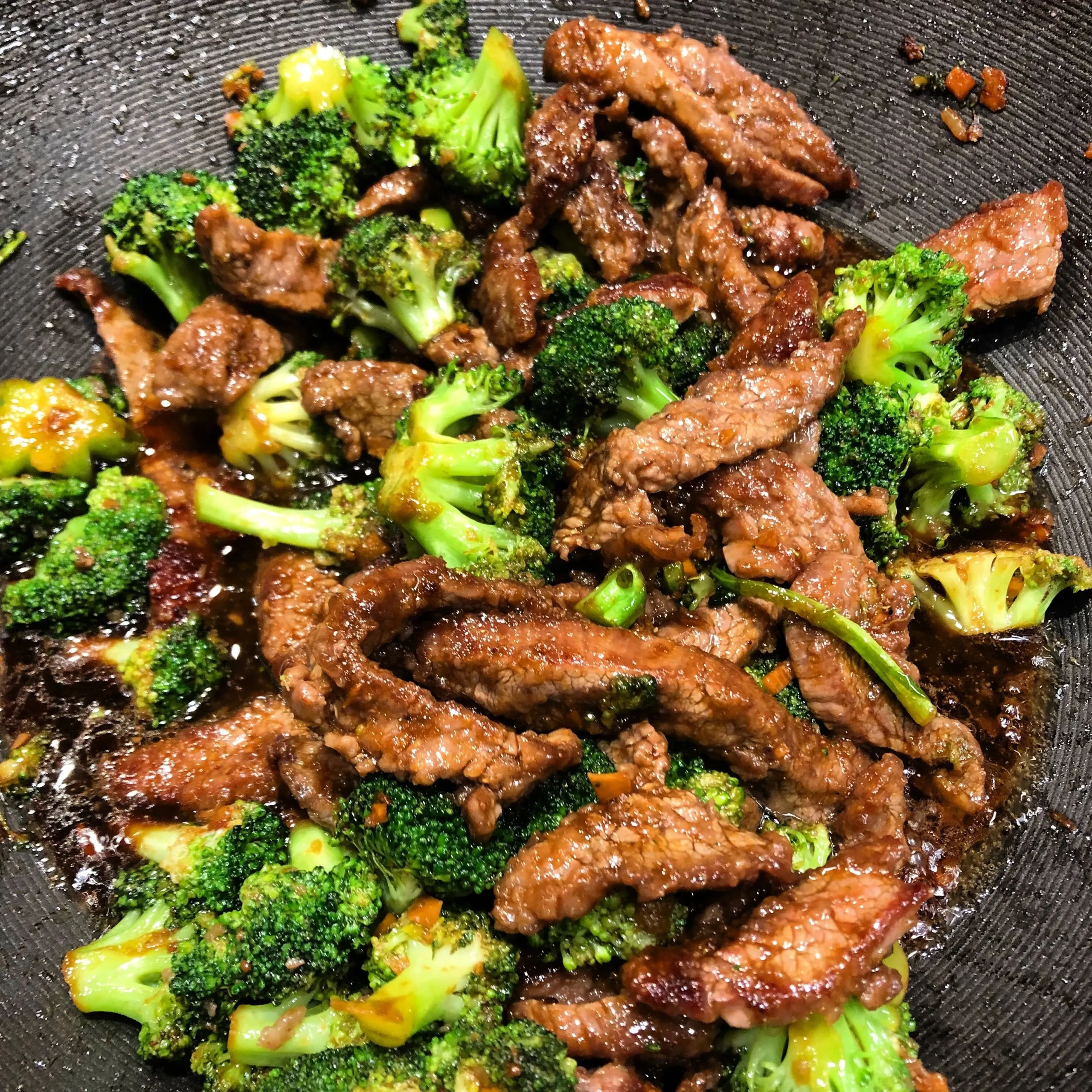 Mongolian Beef and Broccolini Stir Fry