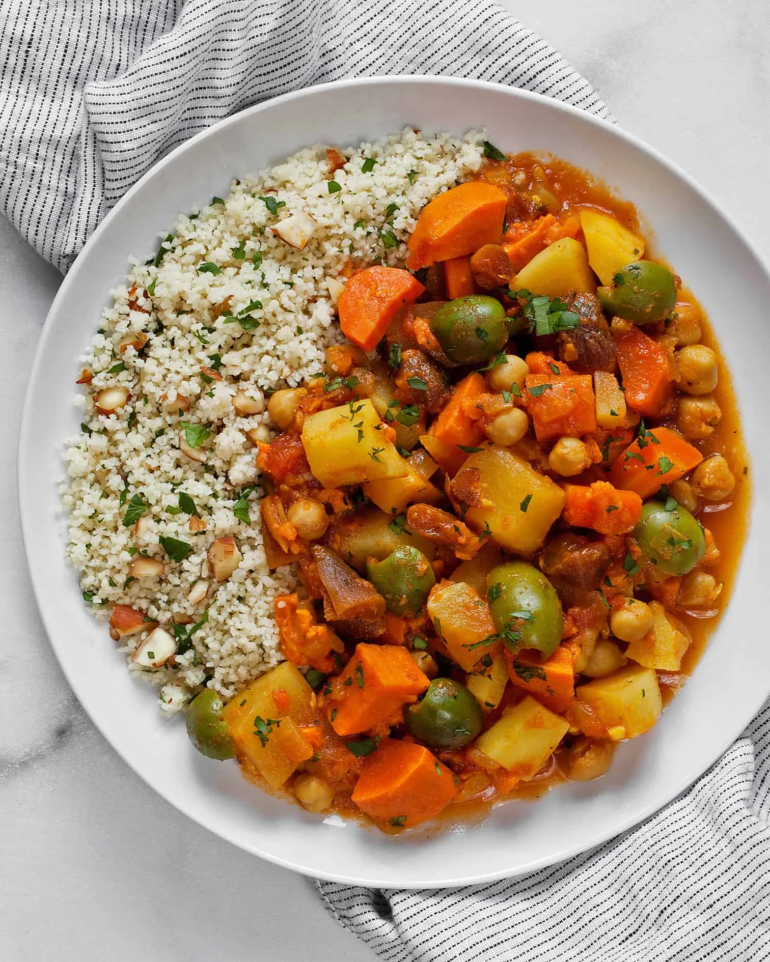 Moroccan Root Vegetable Tagine