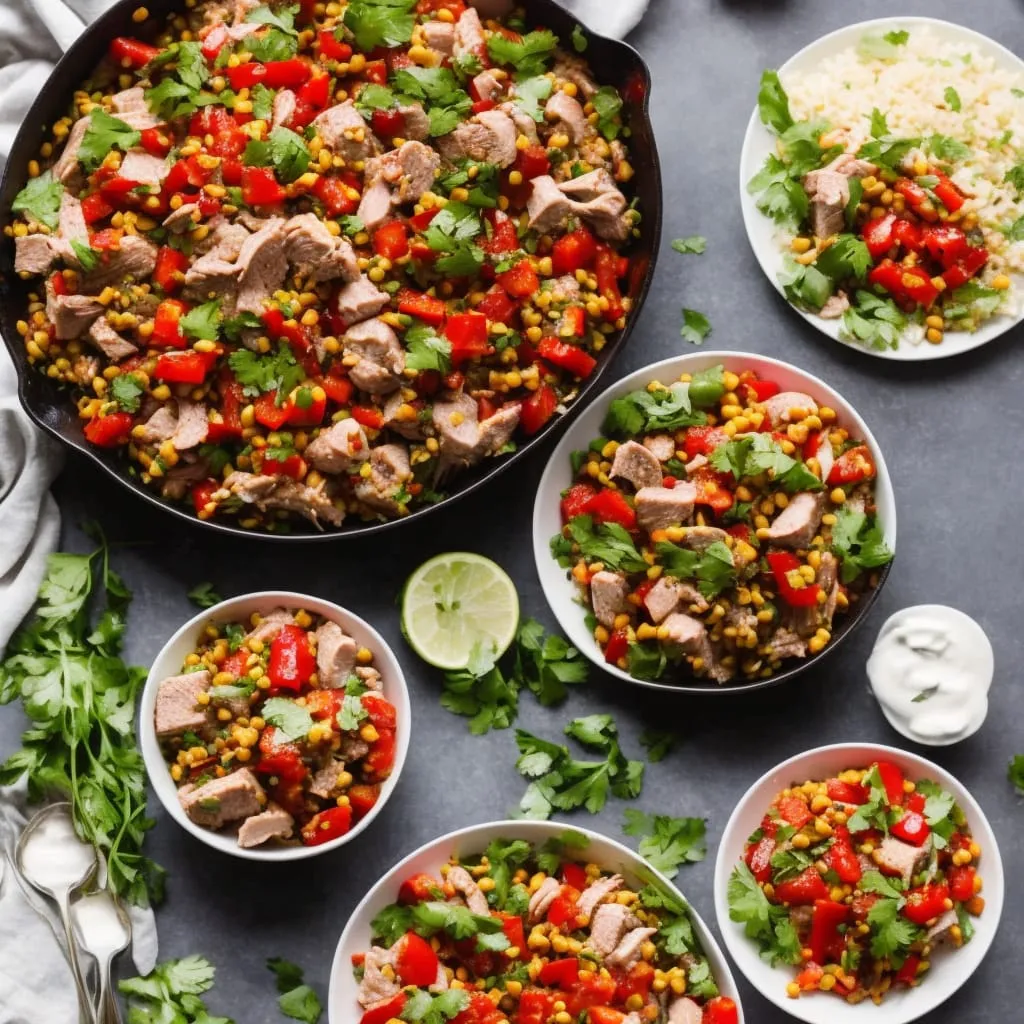 Moroccan Turkey Apricot Salad