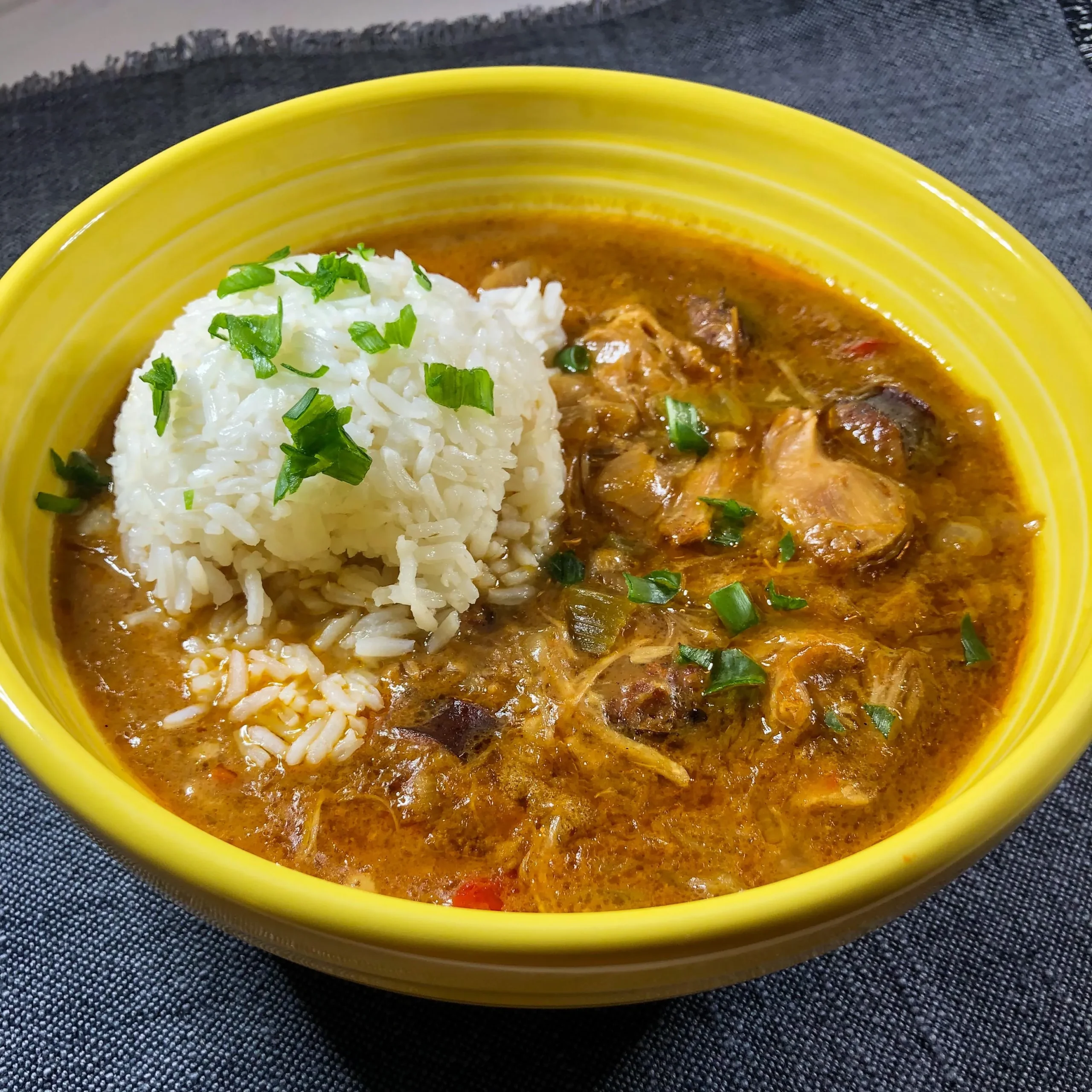 Myra's Chicken and Smoked Sausage Gumbo