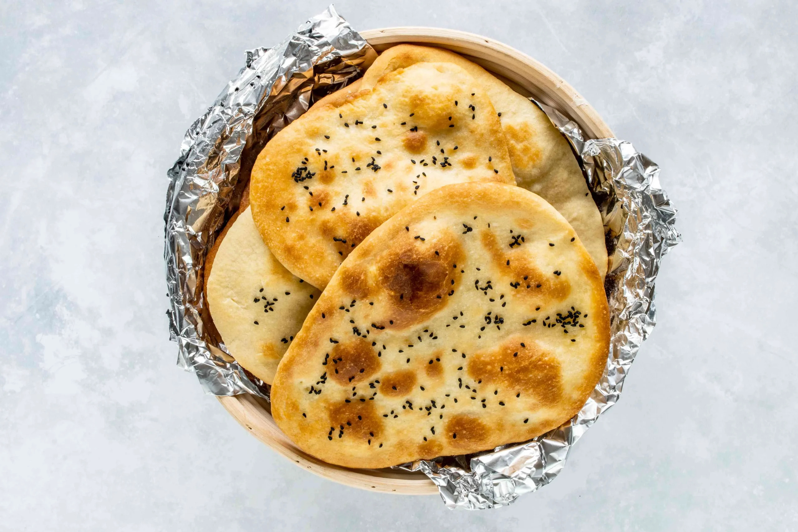 Naan Pan Broiled Leavened Bread