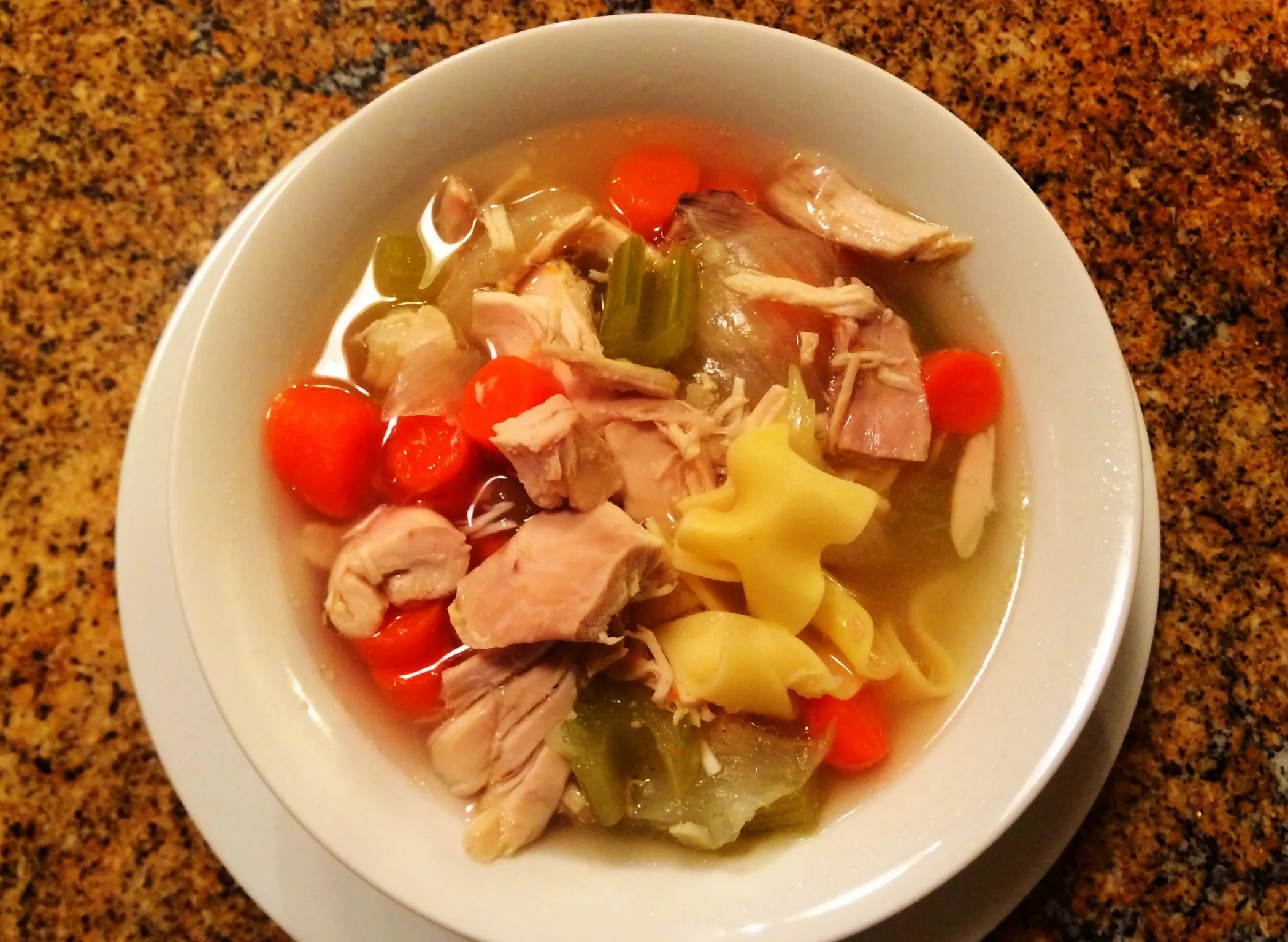 Nana's Rosemary Chicken Noodle Soup