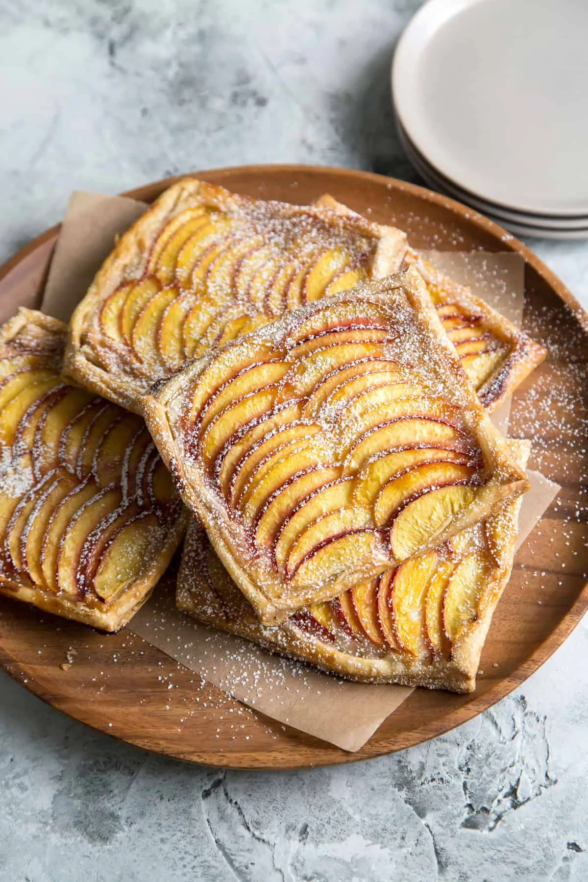 Nectarine Tart Trader Joe's Puff Pastry