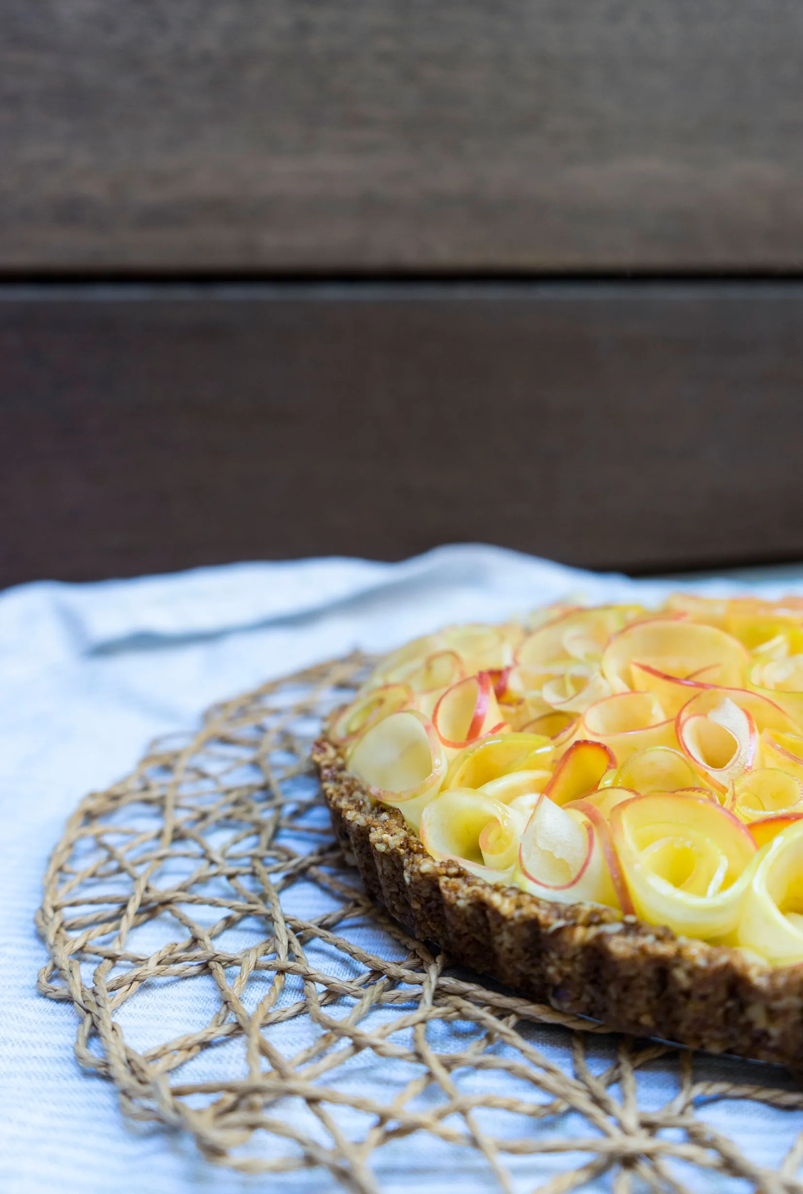 Neilson Apple and Date Rose Tart GF LF VG