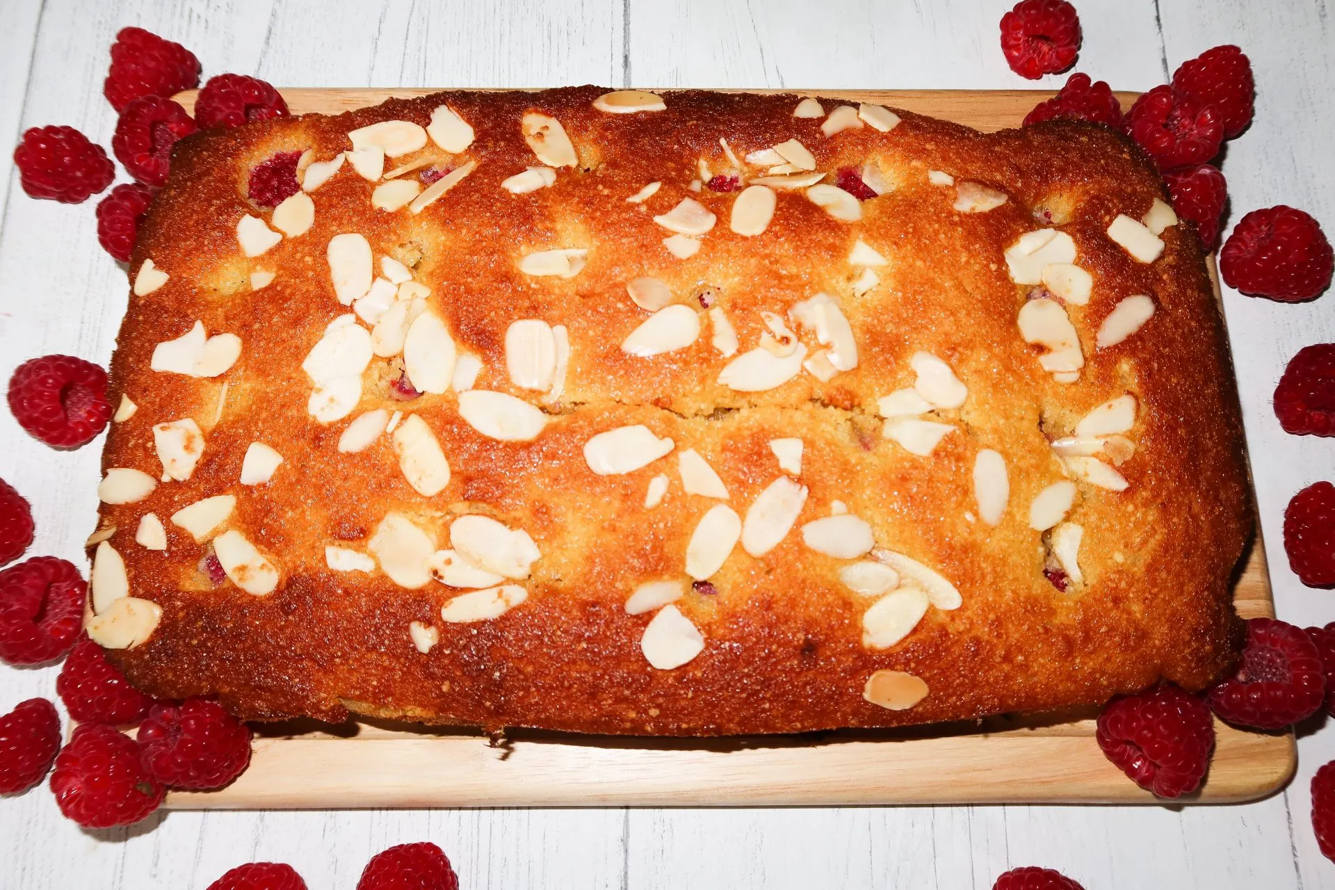 Neilson Public Raspberry Almond Traybake