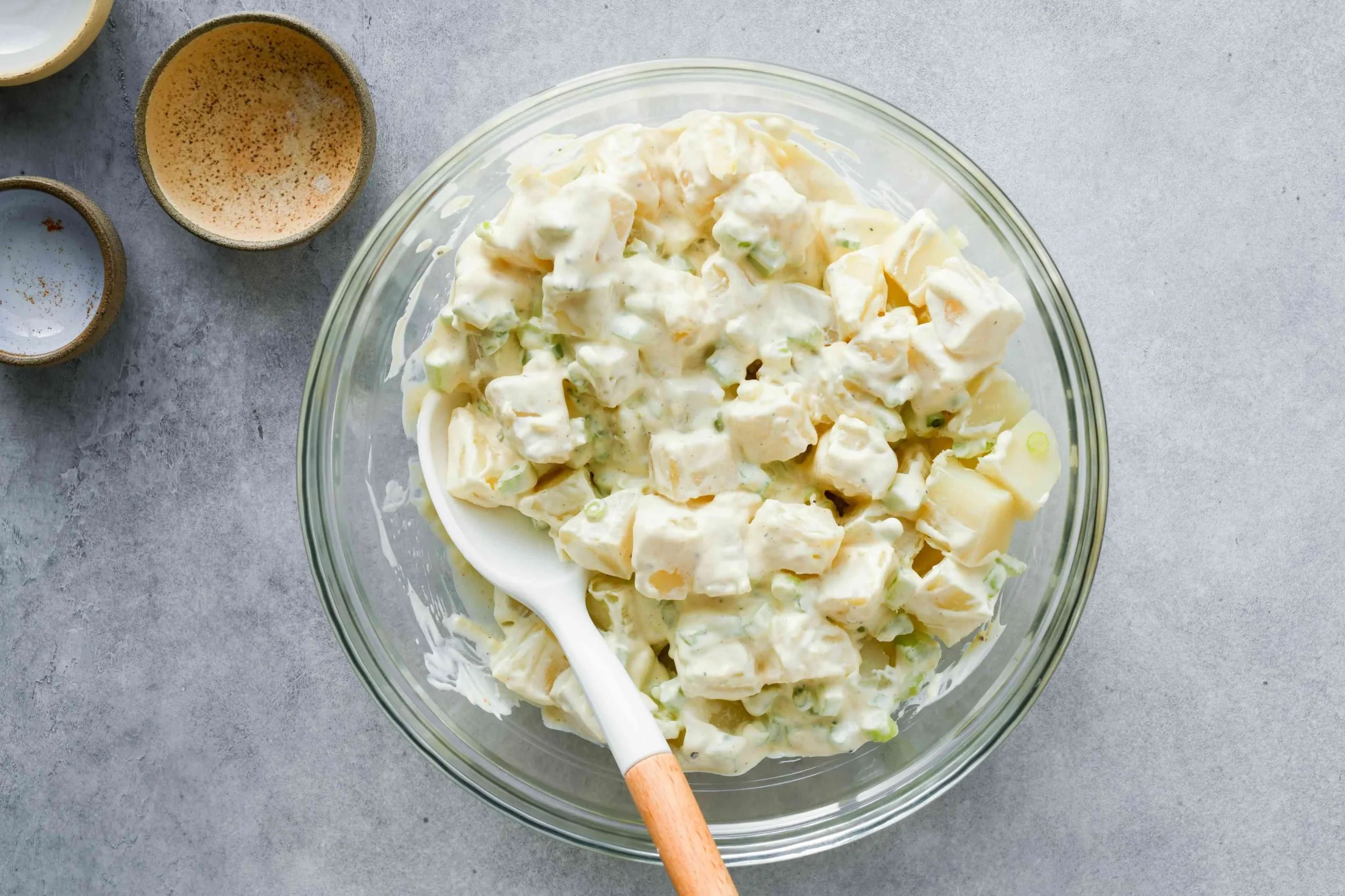 New England Potato Salad with Sour Cream Dressing