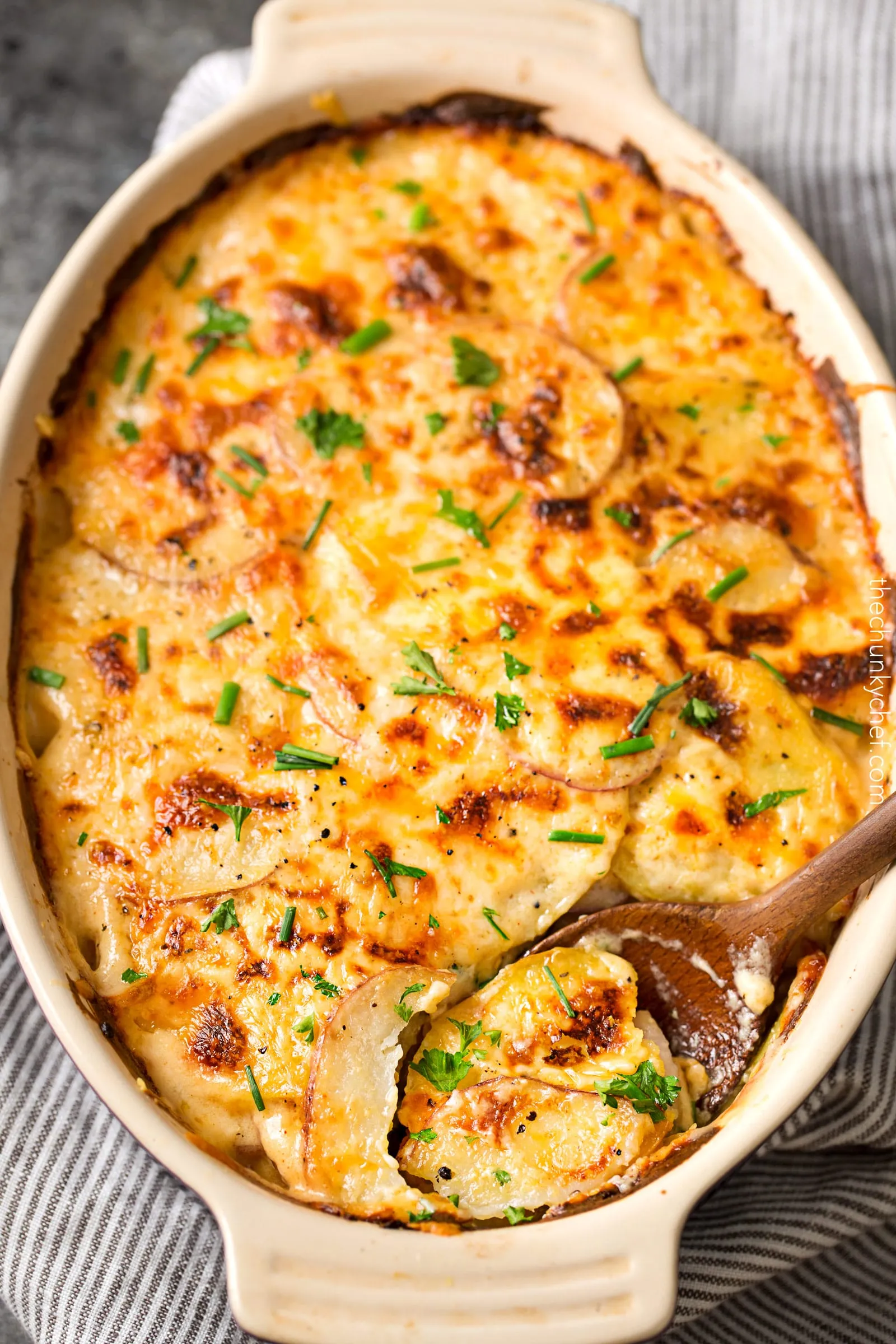 New Fashioned Scalloped Potatoes