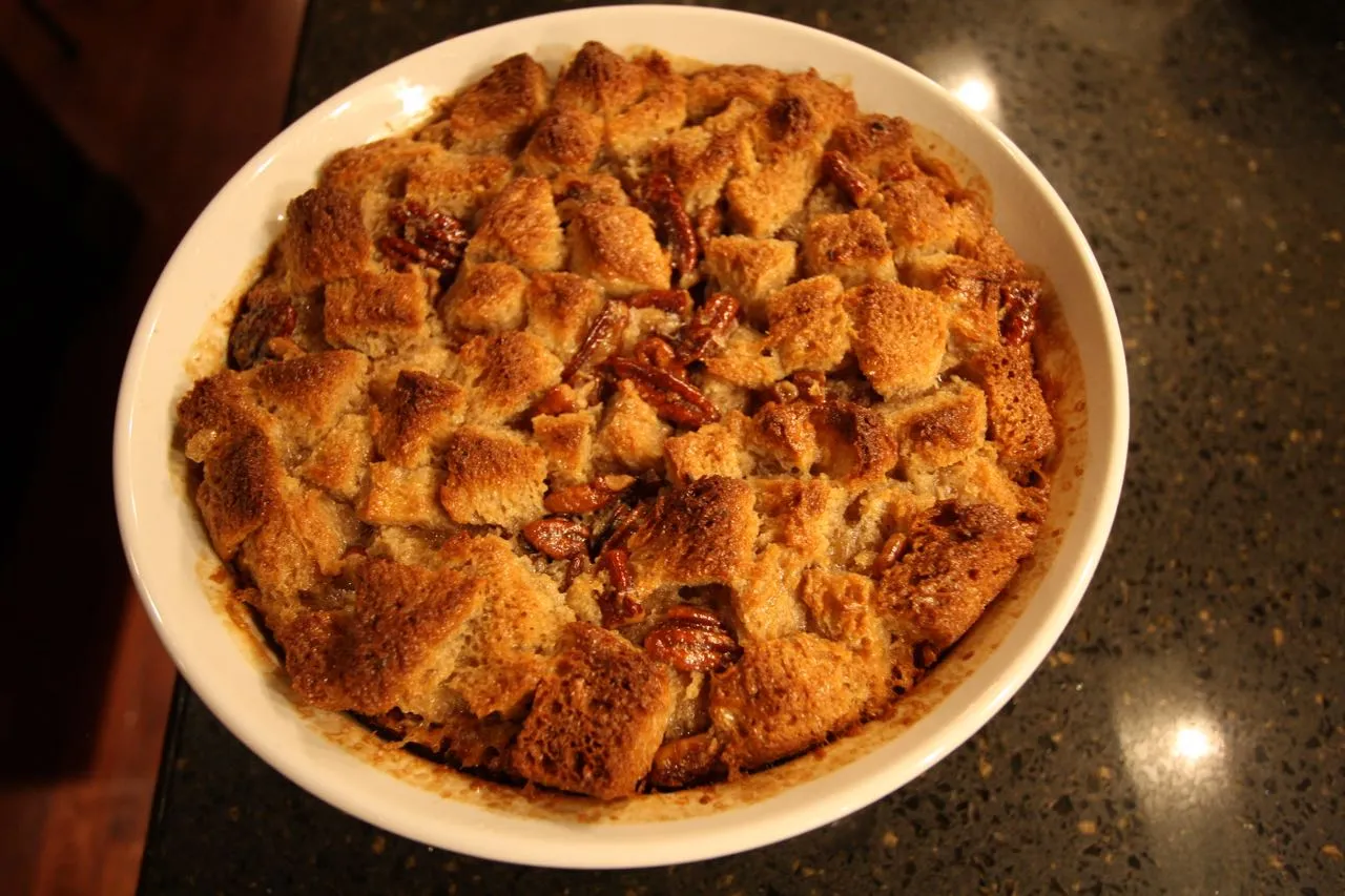 New Orleans Pecan Pie Bread Pudding