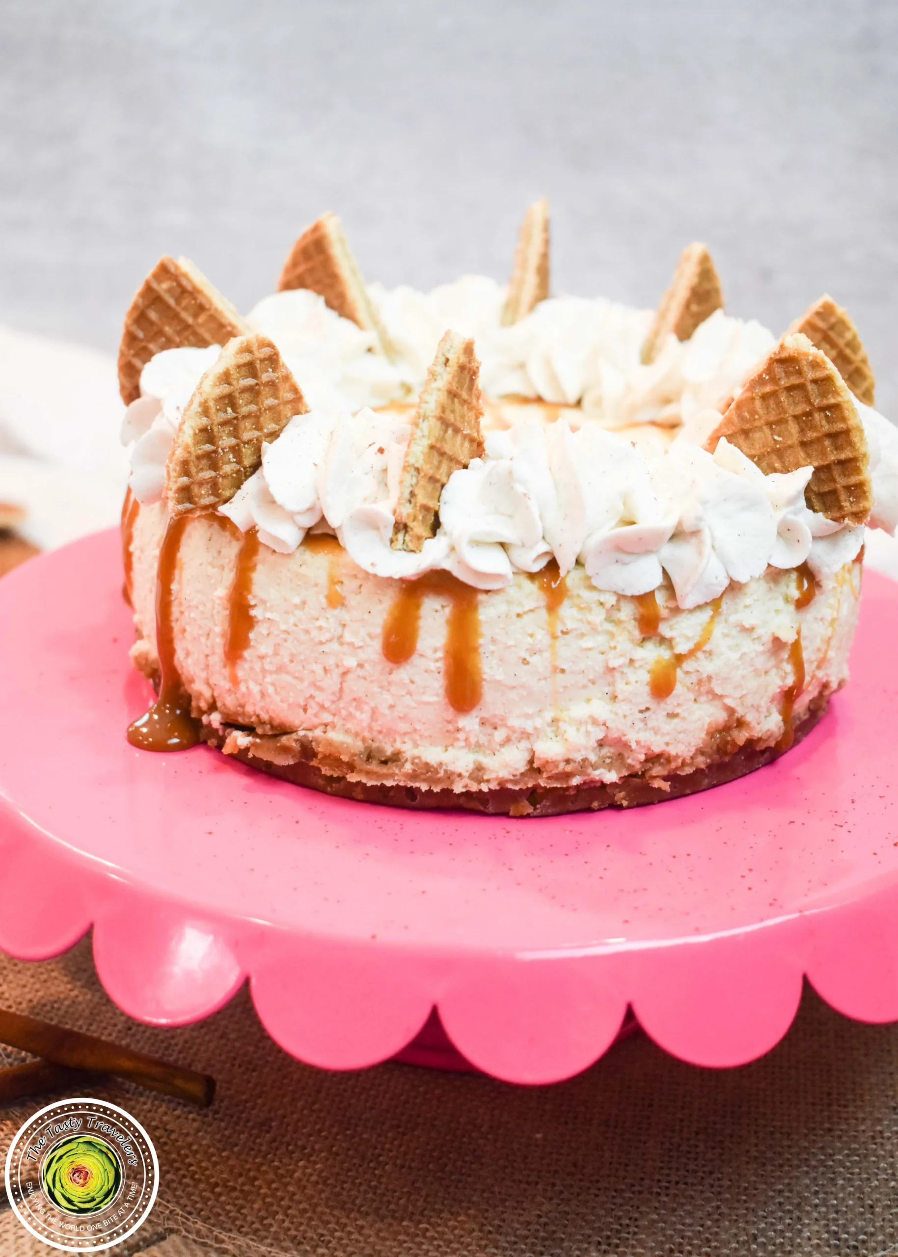 Ninja Foodi Stroopwafel Cheesecake