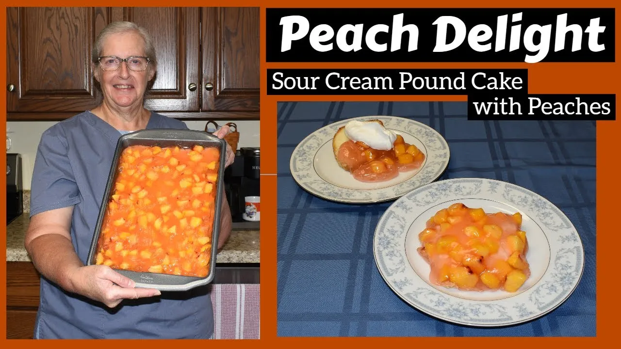 No Bake Peach Delight