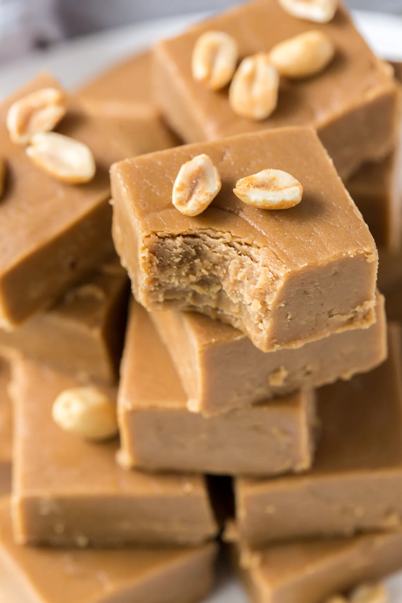 No Bake Peanut Butter Fudge