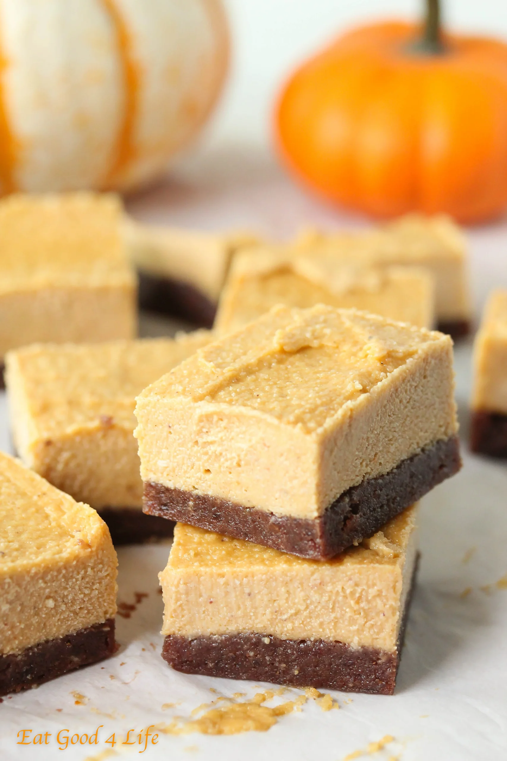 No Bake Pumpkin Protein Cheesecake