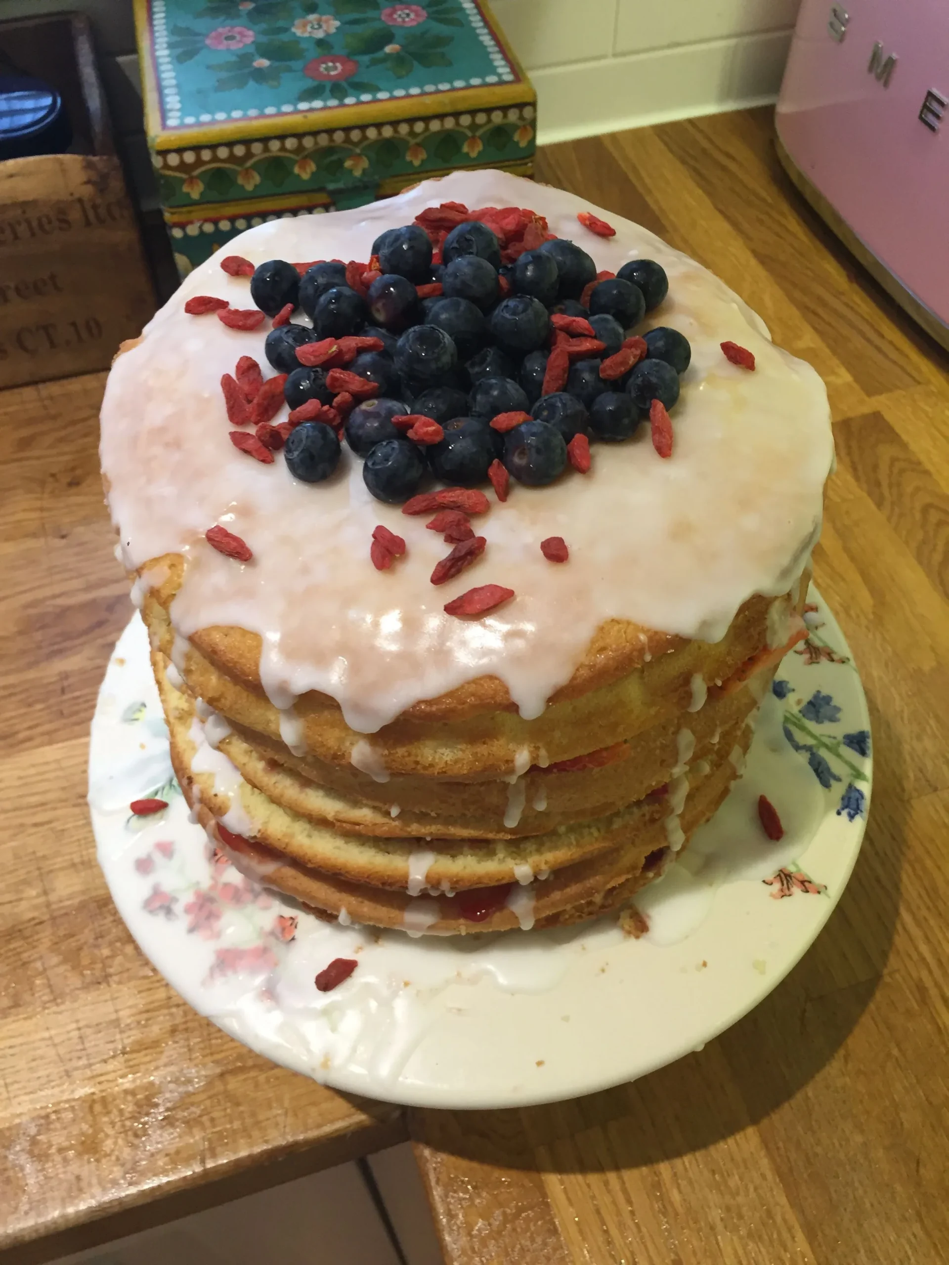 No Bake Seven Layer Cake