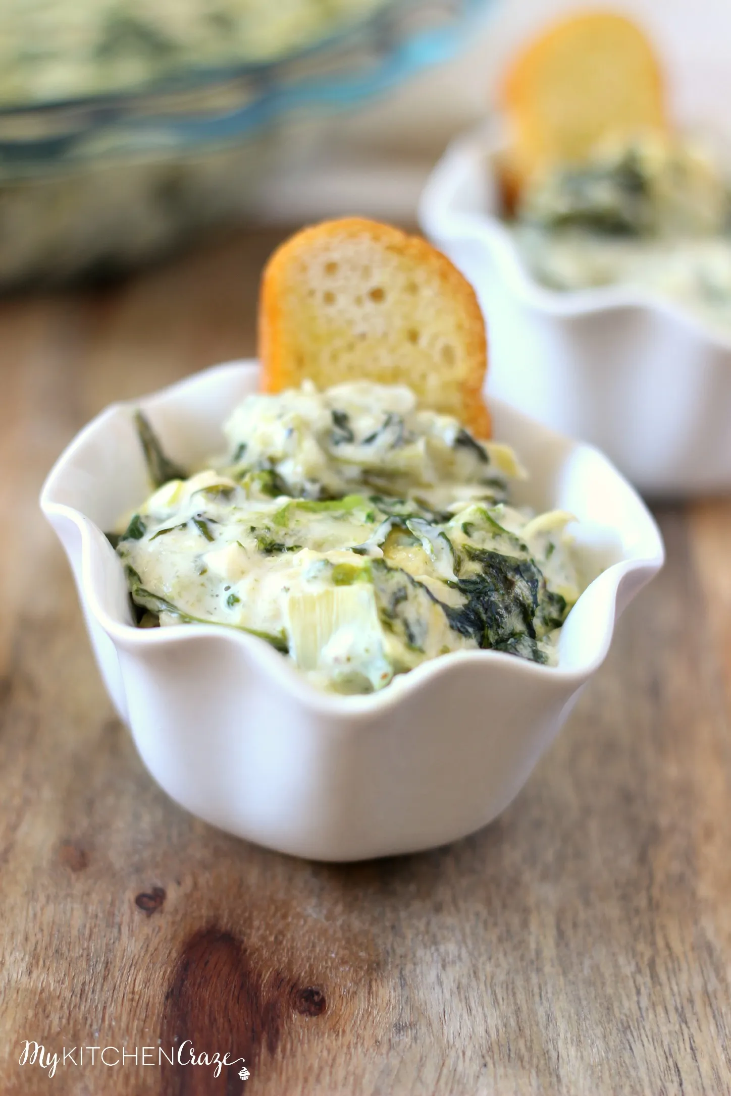 No Joke Artichoke Spinach Dip