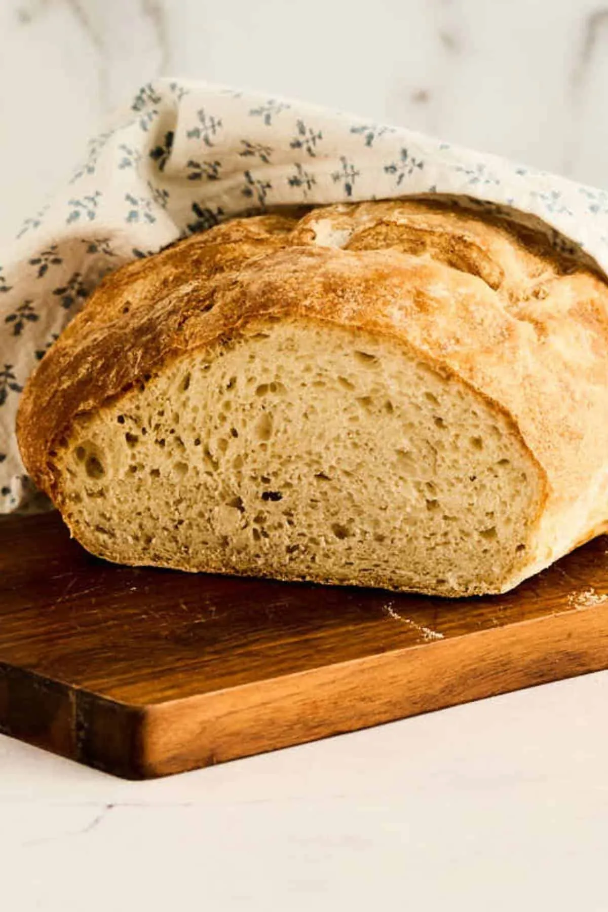 No Knead Bread Without Dutch Oven