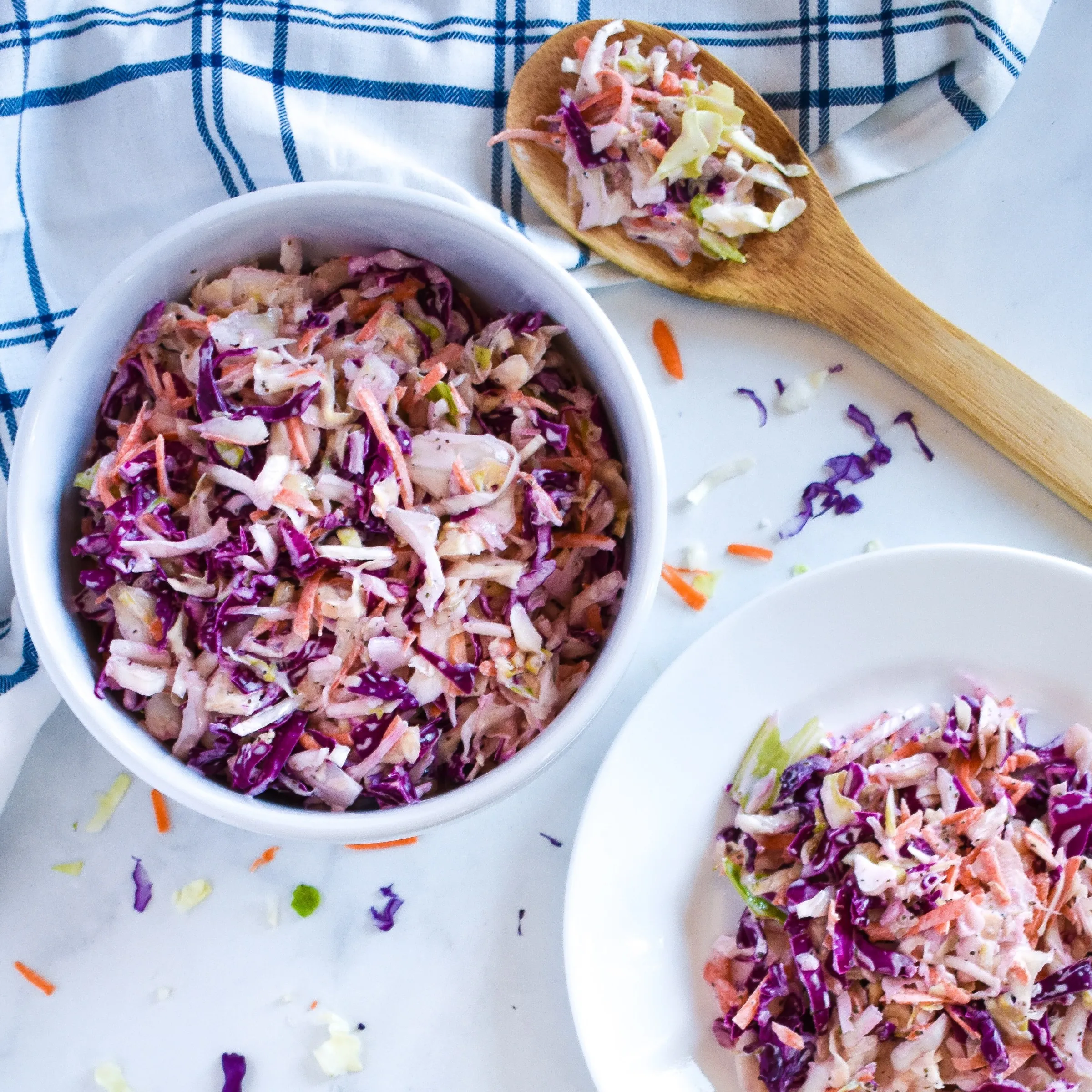 No Sugar Horseradish Coleslaw
