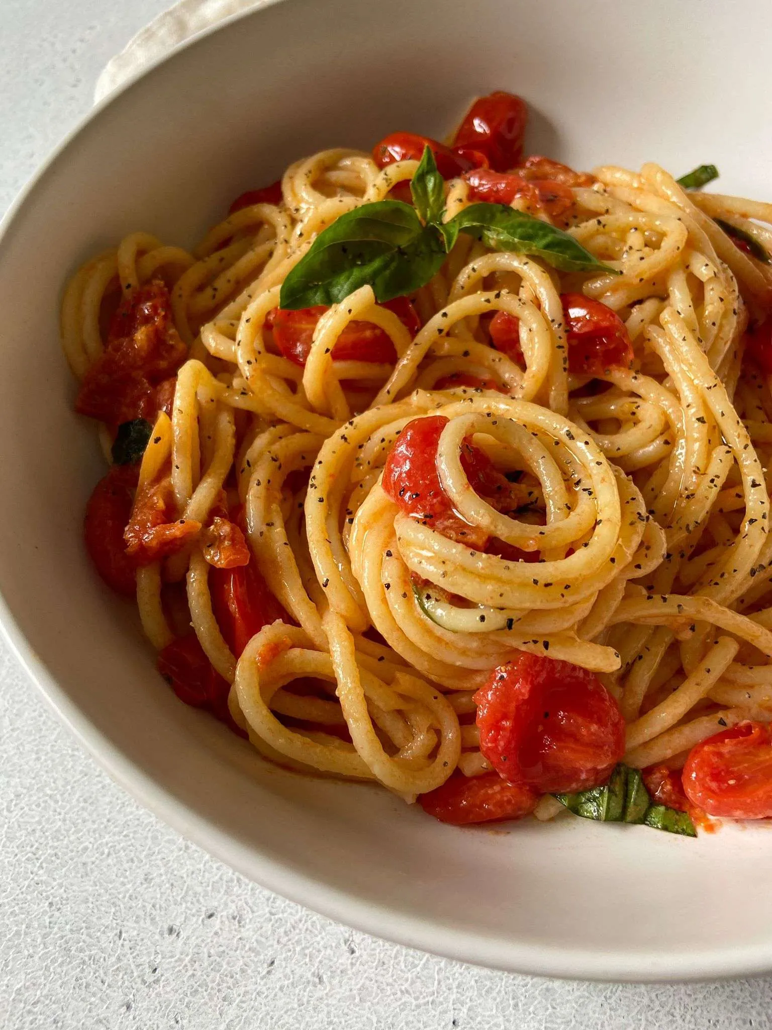 Nonna's Cherry Tomato Pasta
