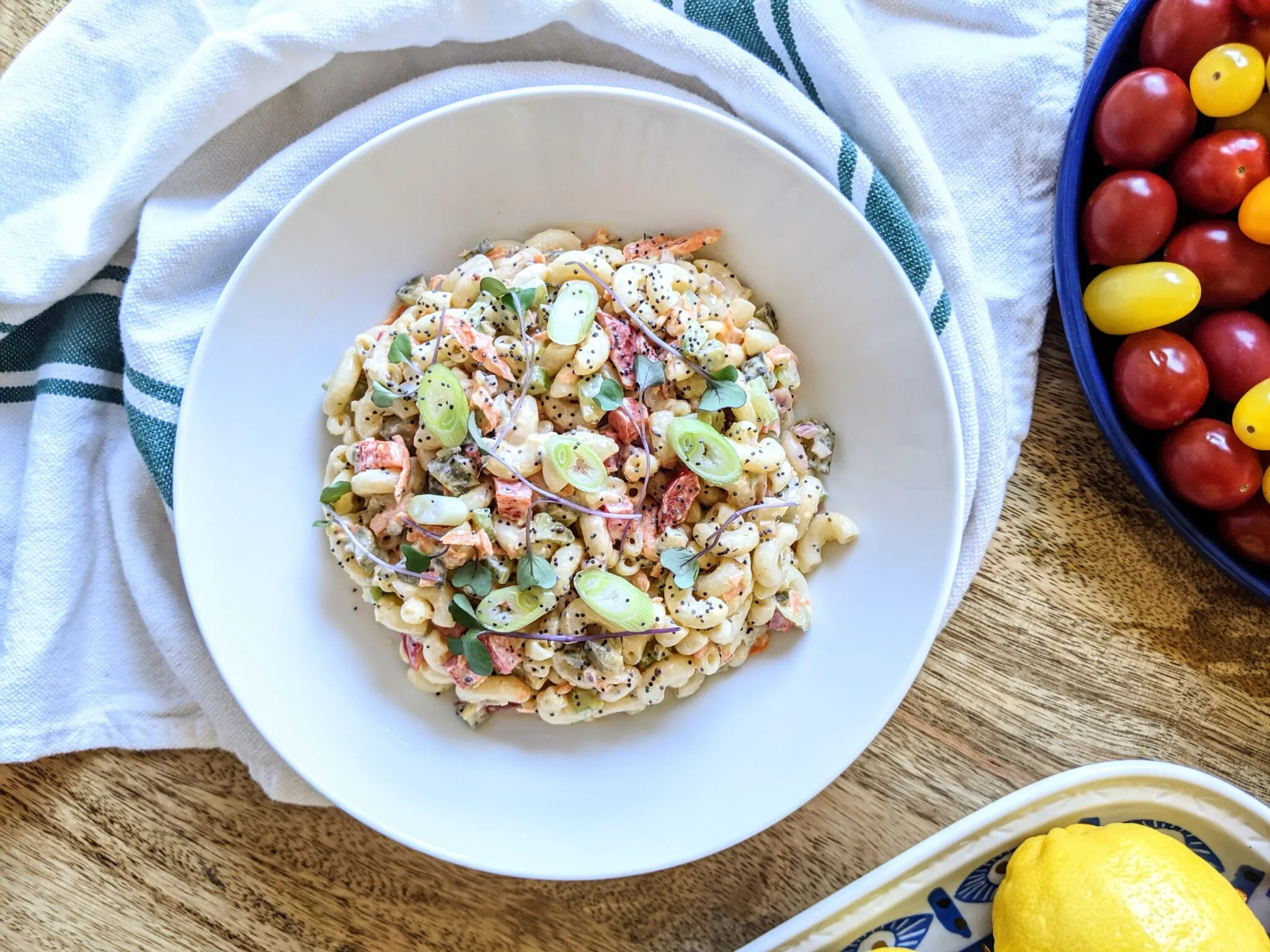 Not Your Mama's Macaroni Salad