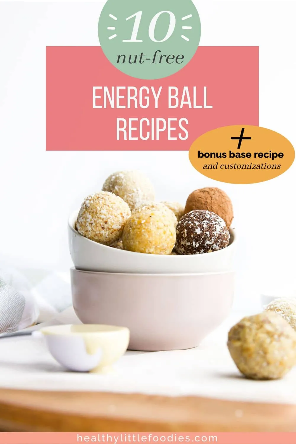 Nut Free Bliss Balls Energy Balls