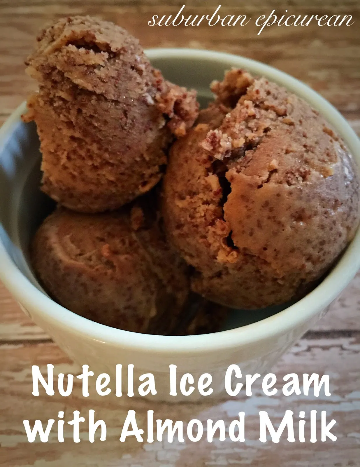 Nutella Dairy Free Ice Cream