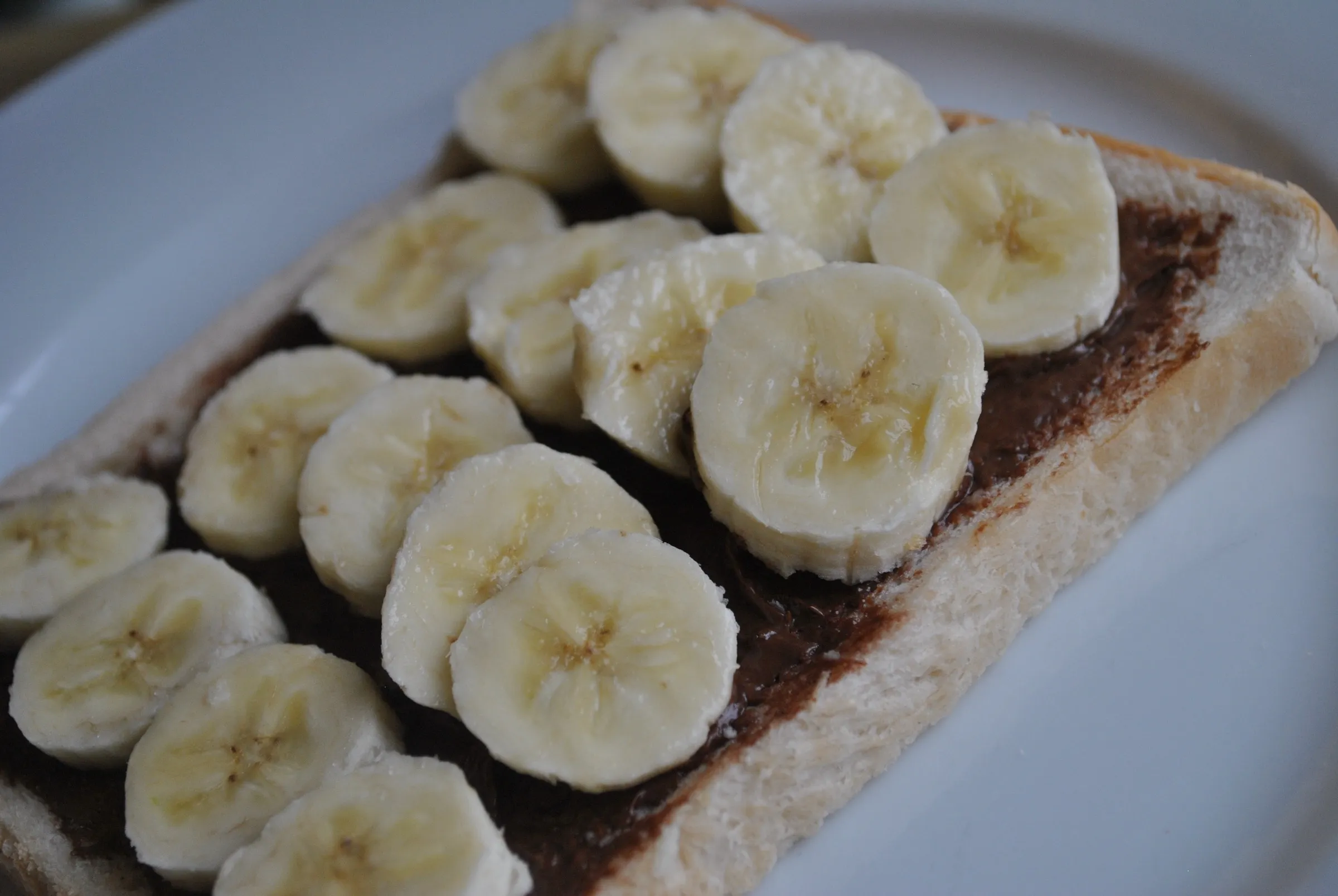 Nutella and Banana Sandwich