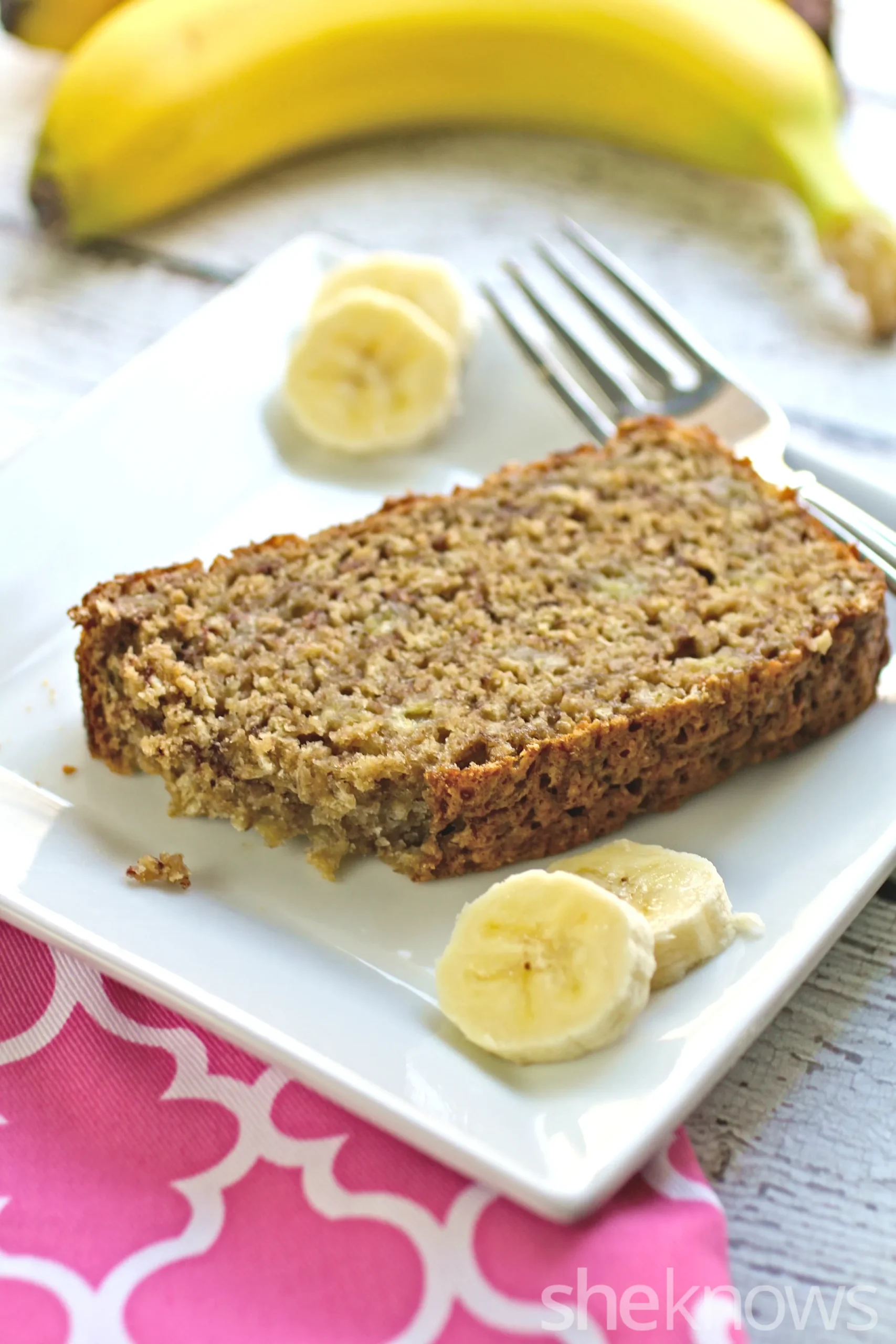Oat Bran Banana Bread