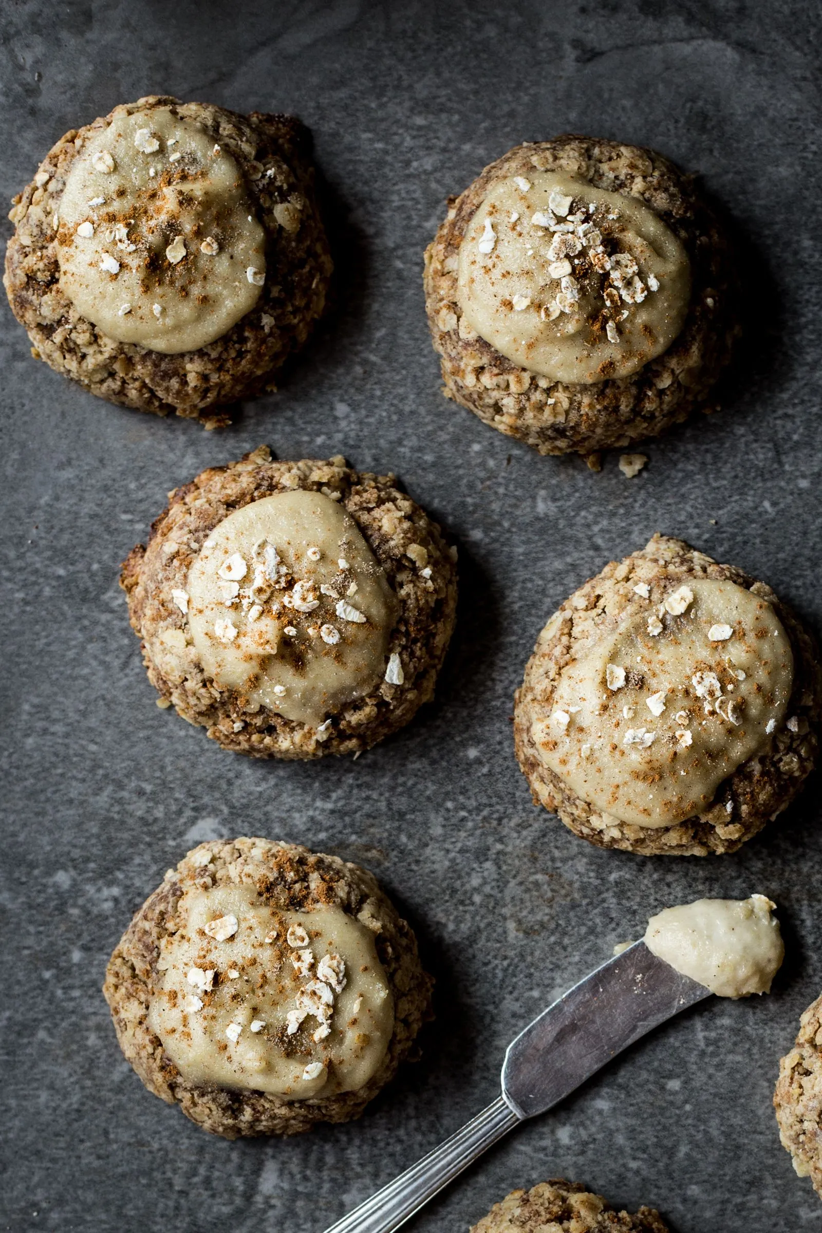 Oat Honey Cardamom Cookies