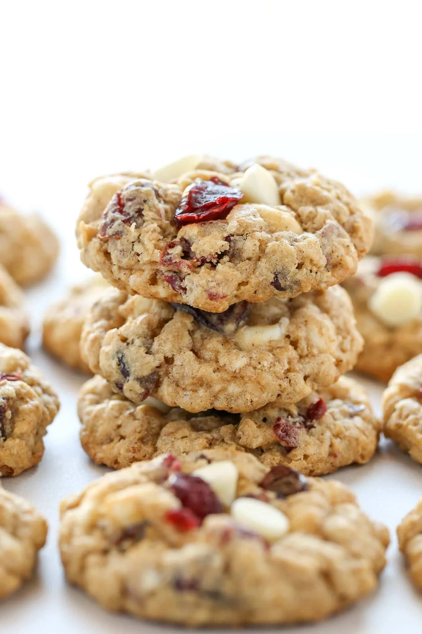 Oatmeal Craisins Dried Cranberries Chocolate Chunk Cookies