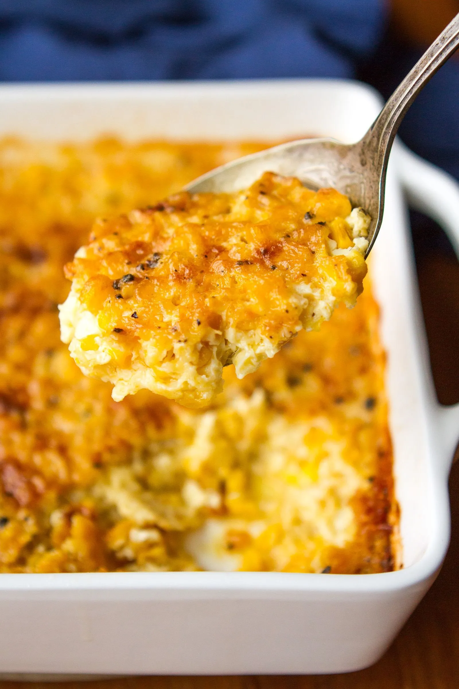 Old Fashioned Creamed Corn Casserole