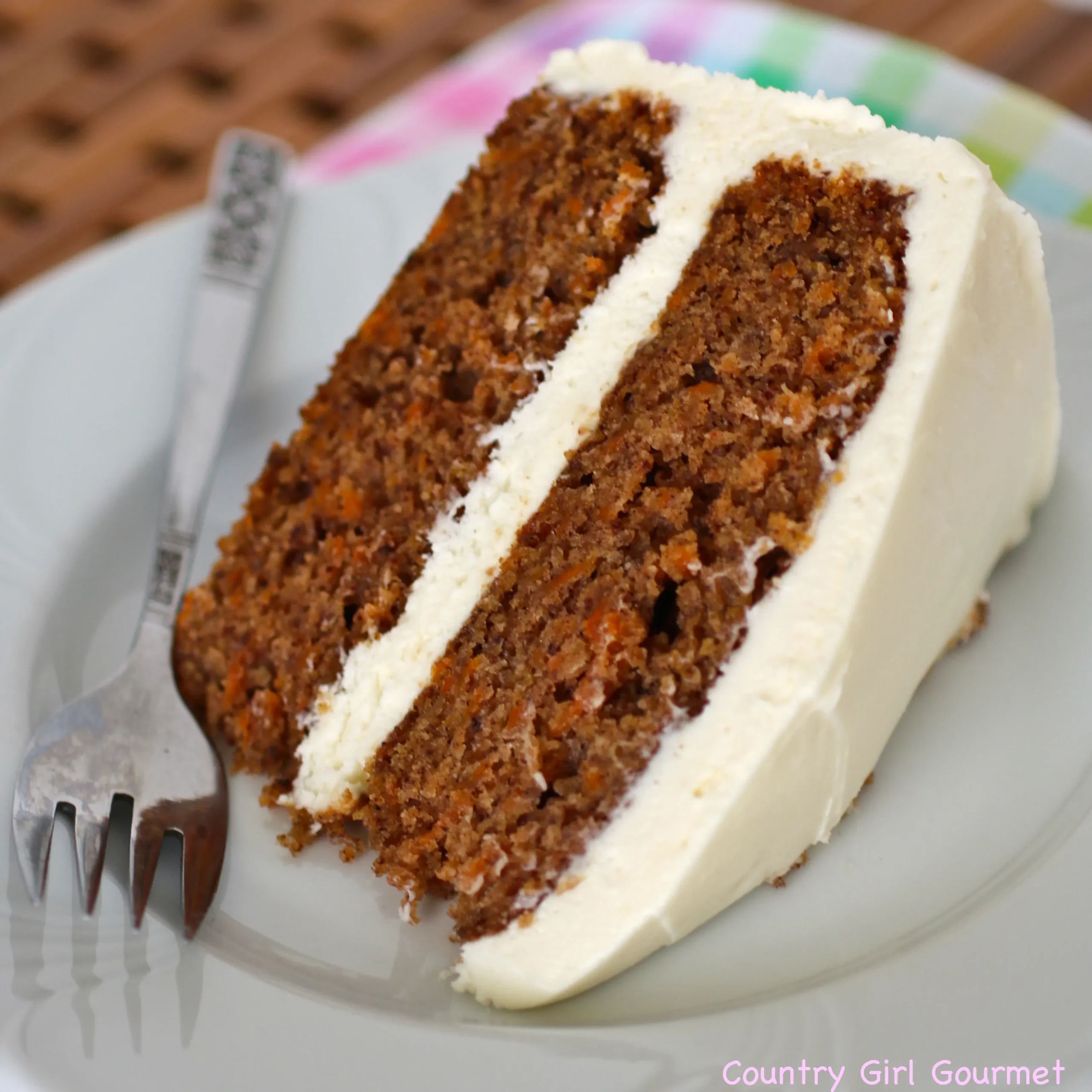Olive Oil Carrot Cake with Cream Cheese Frosting