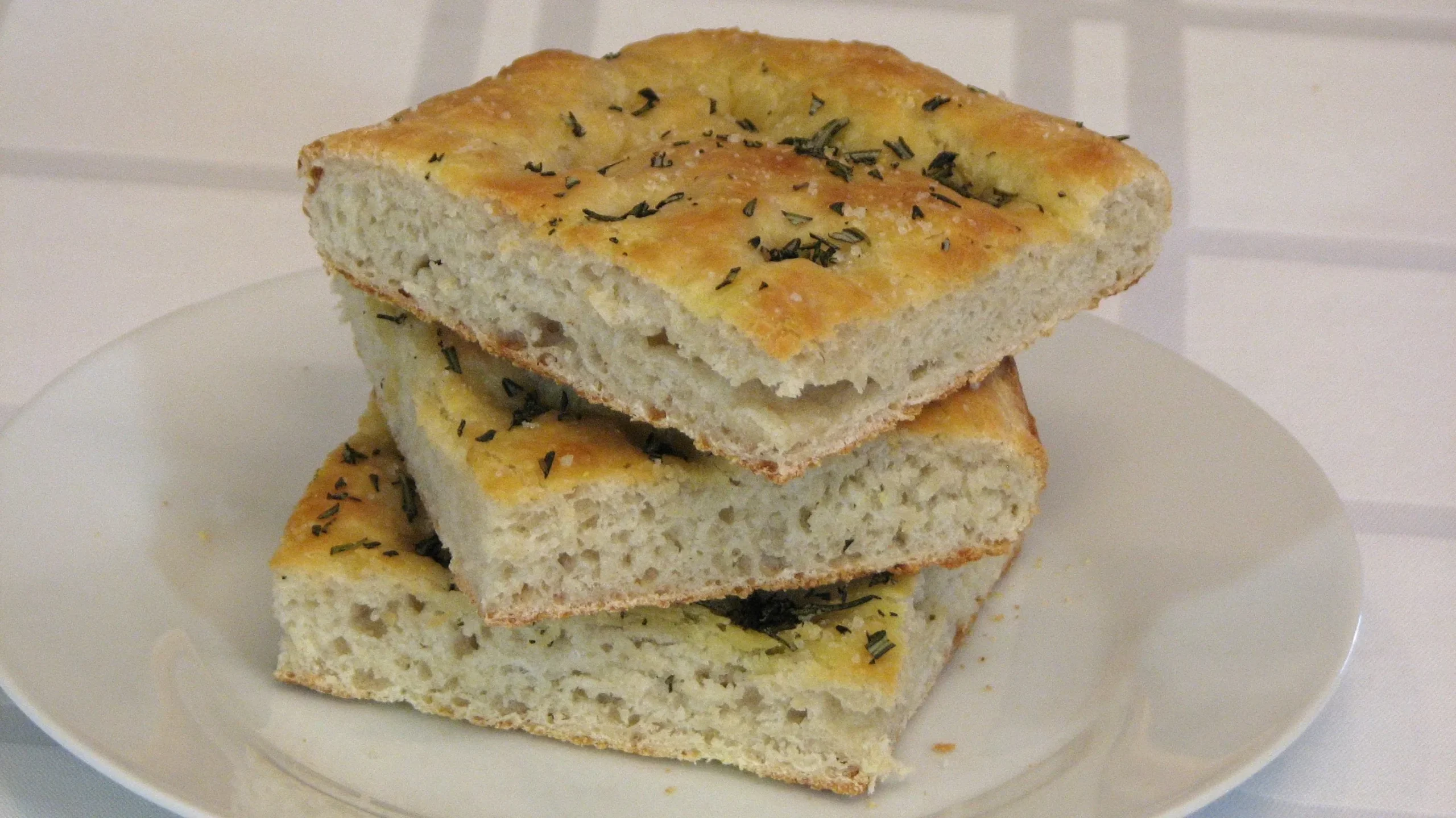 Olive and Rosemary Flat Bread