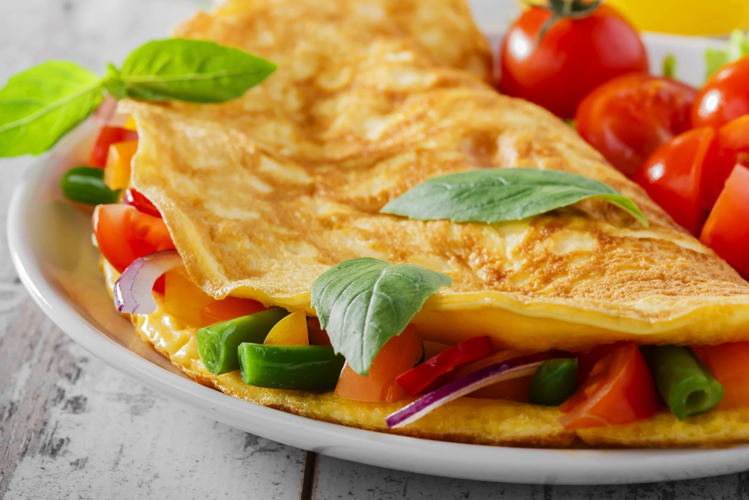 Omelette Veggie and Meat