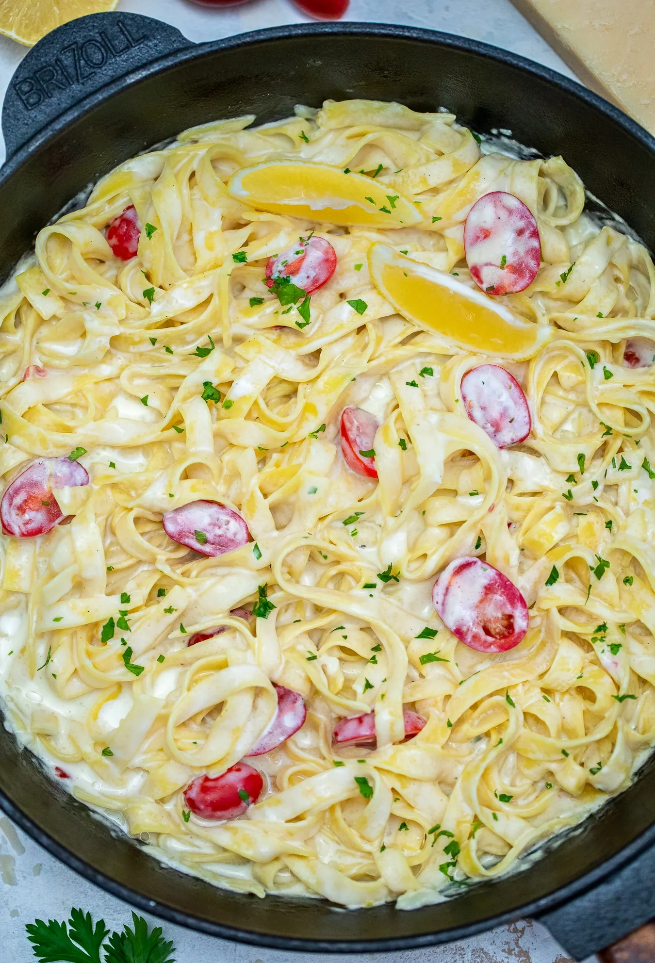 One Pan Garlic Parmesan Pasta