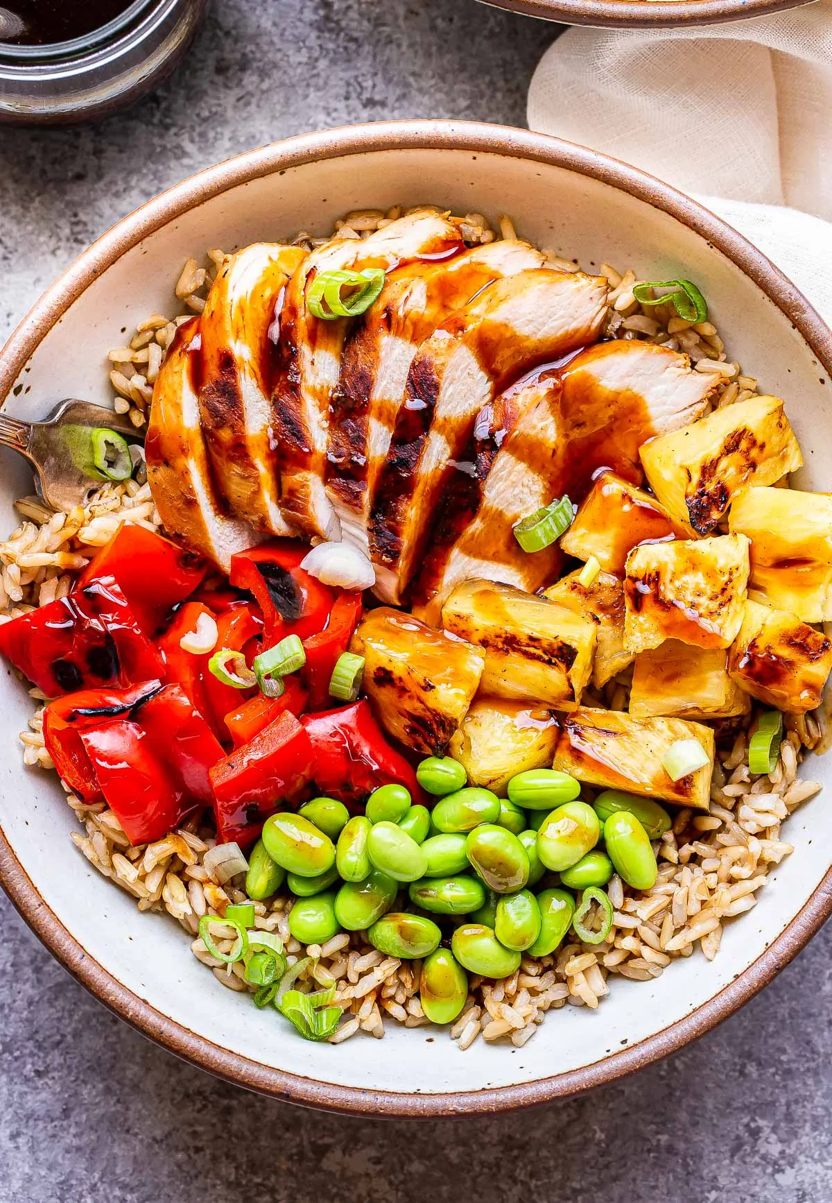 One Pot Chicken Teriyaki Rice Bowls