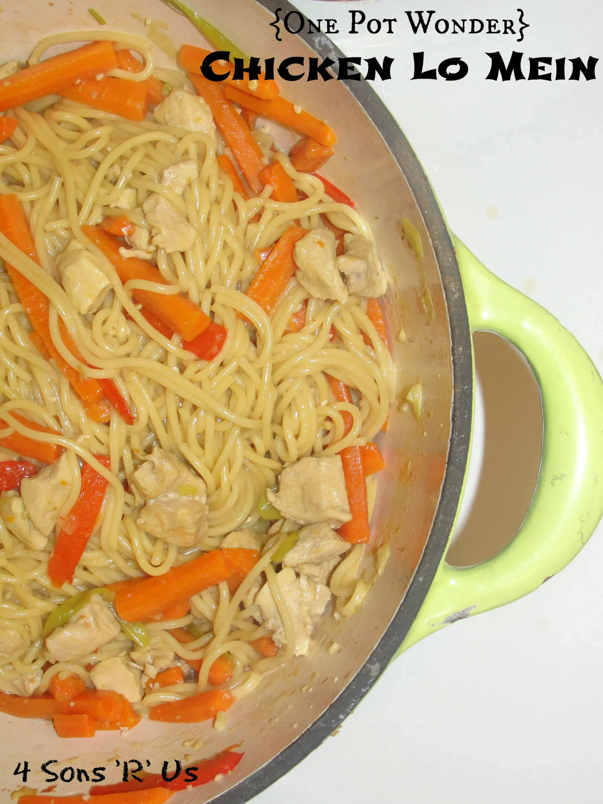 One Pot Wonder Chicken Lo Mein