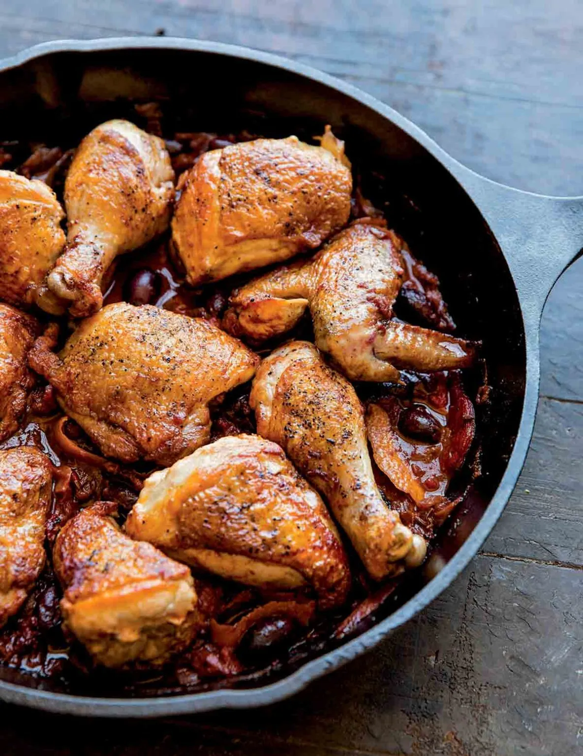 Orange Braised Chicken Thighs