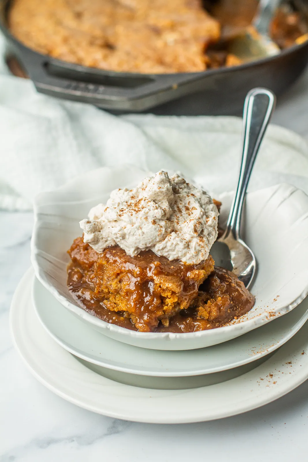 Orange Pumpkin Spice Pudding