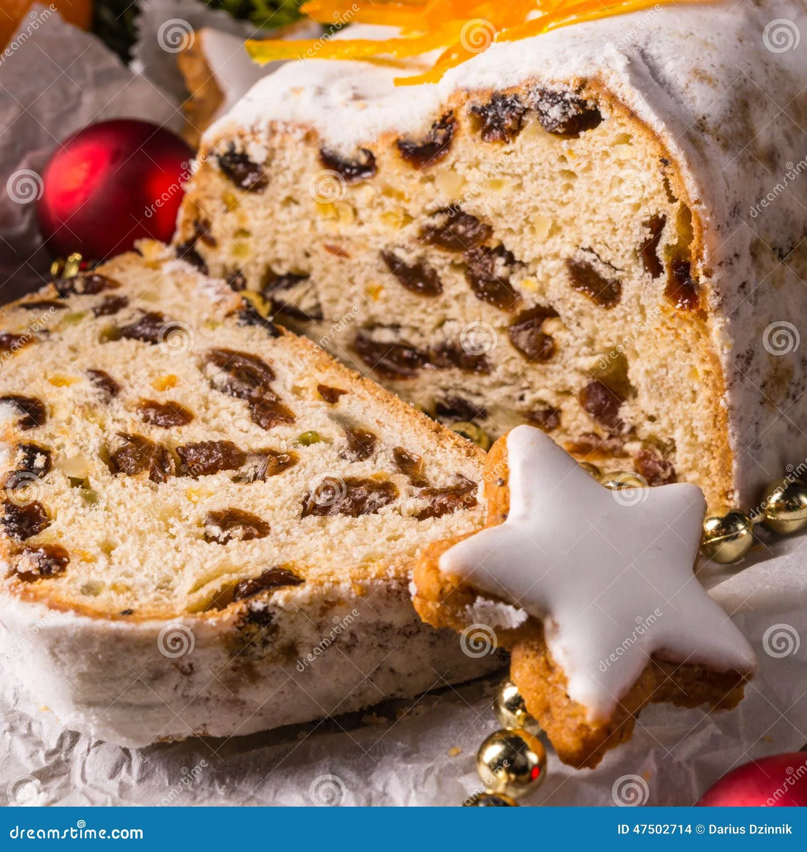 Orange and Nut Christmas Stollen