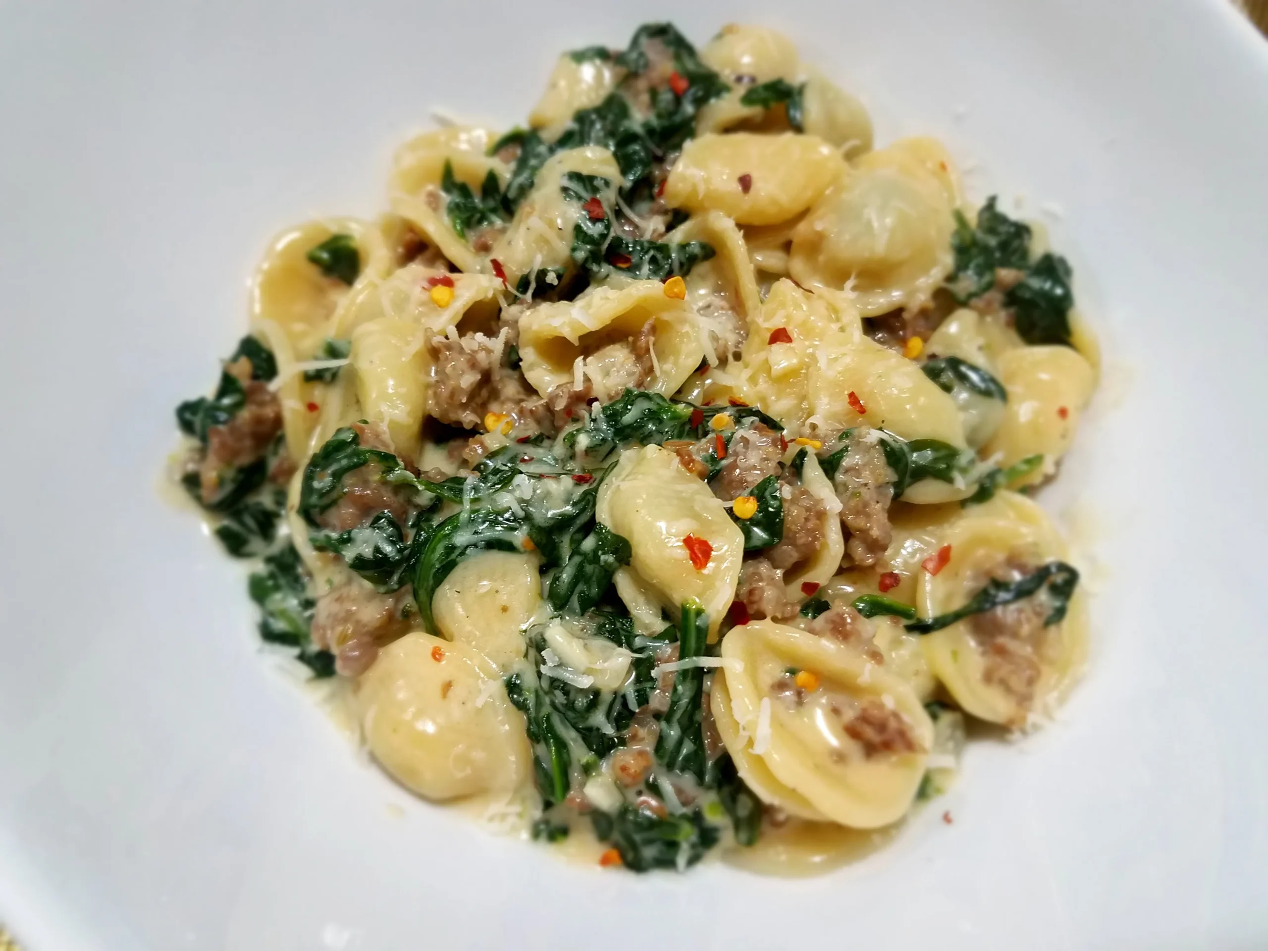 Orecchiette with Italian Sausage