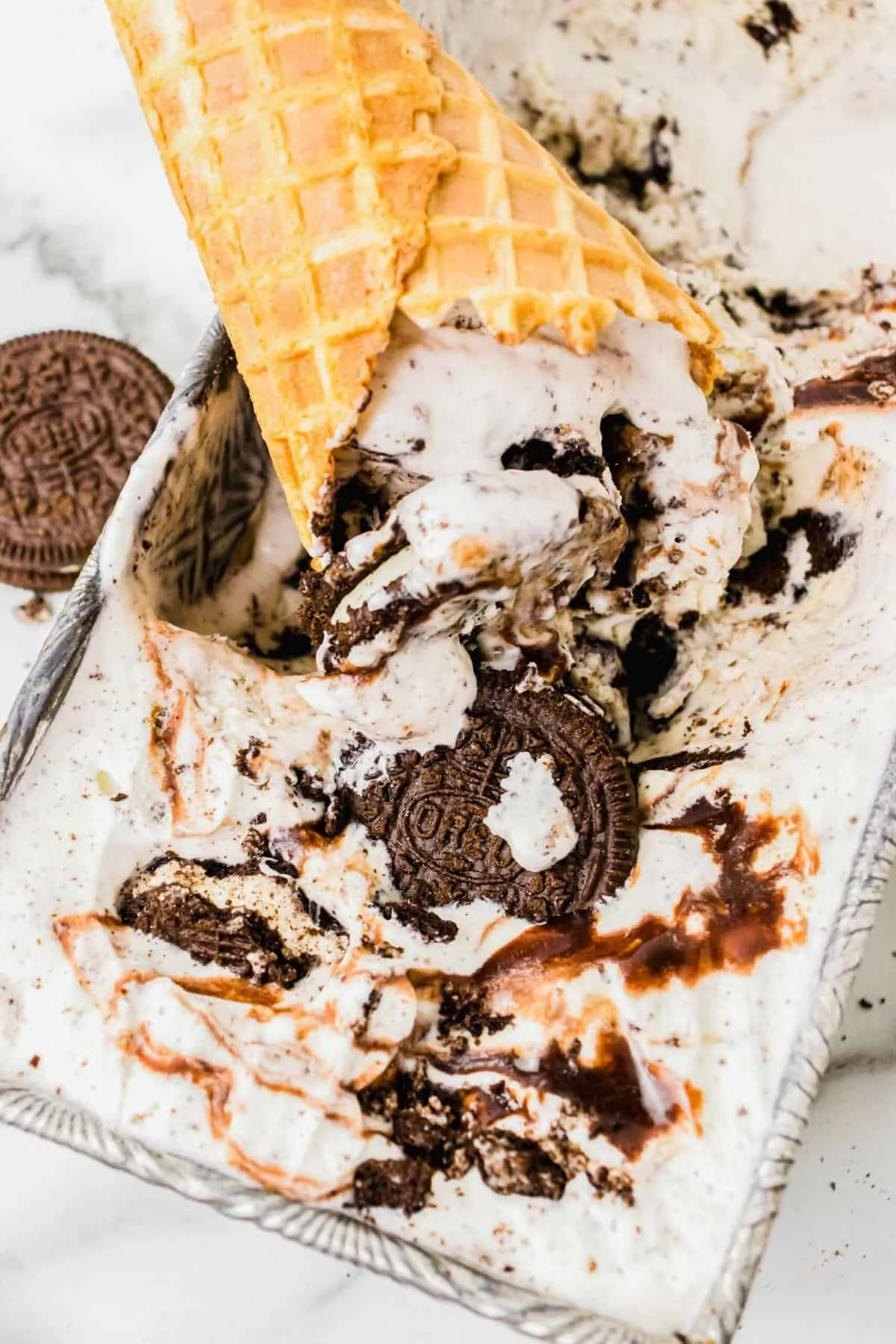 Oreo Fudge Ice Cream Bars