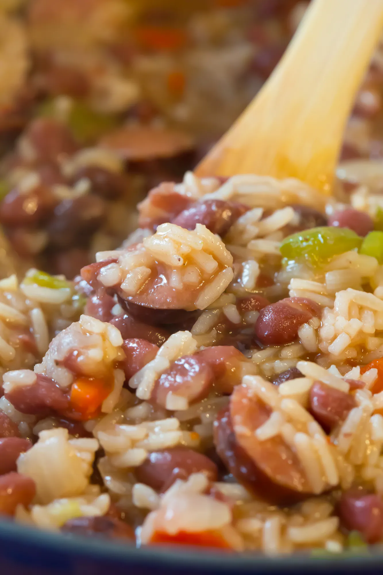 Oven Baked Red Beans and Rice