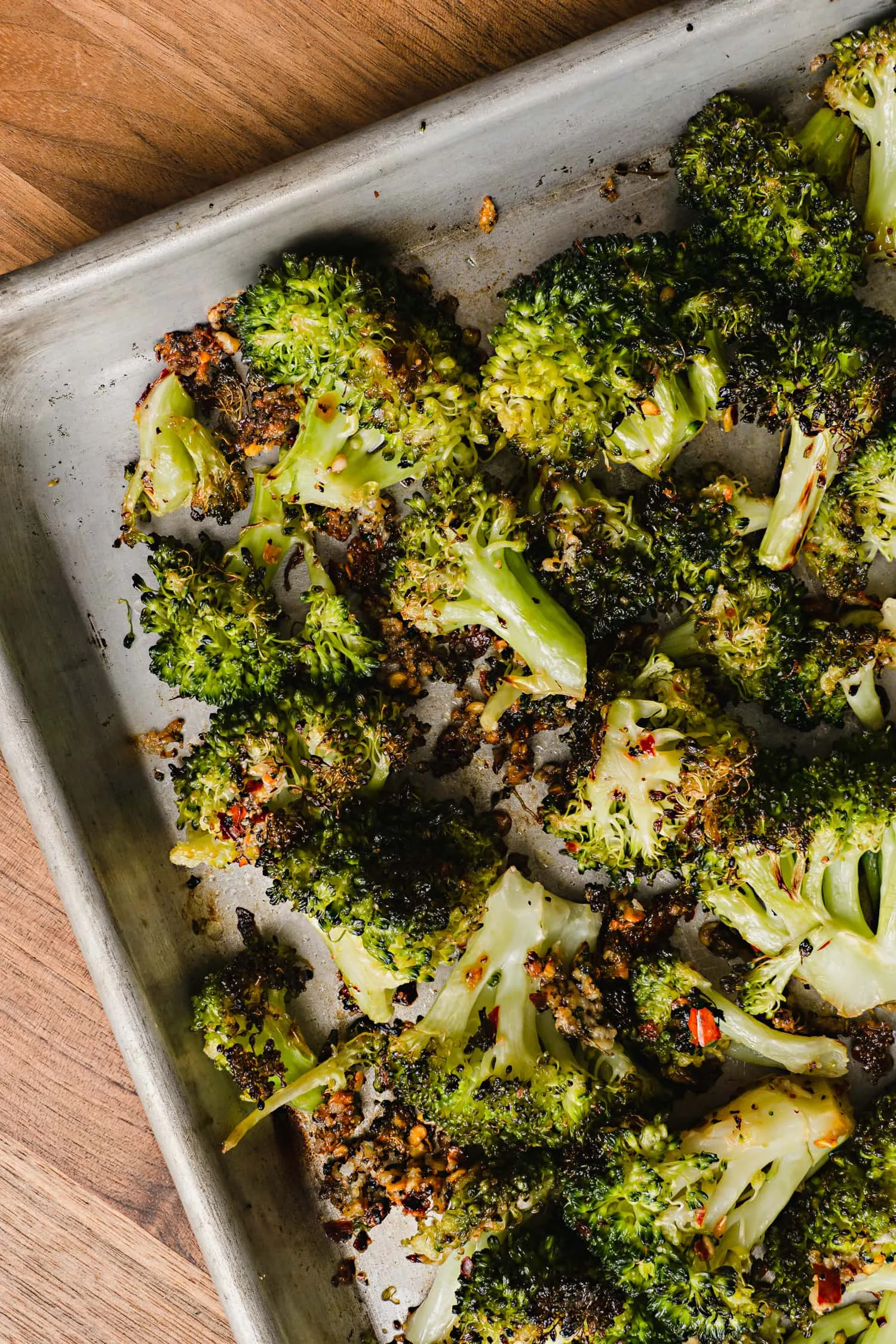 Oven Roasted Broccoli with Turmeric
