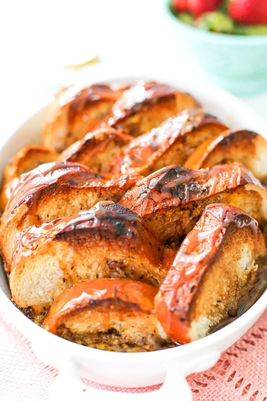 Overnight Caramel Roll French Toast