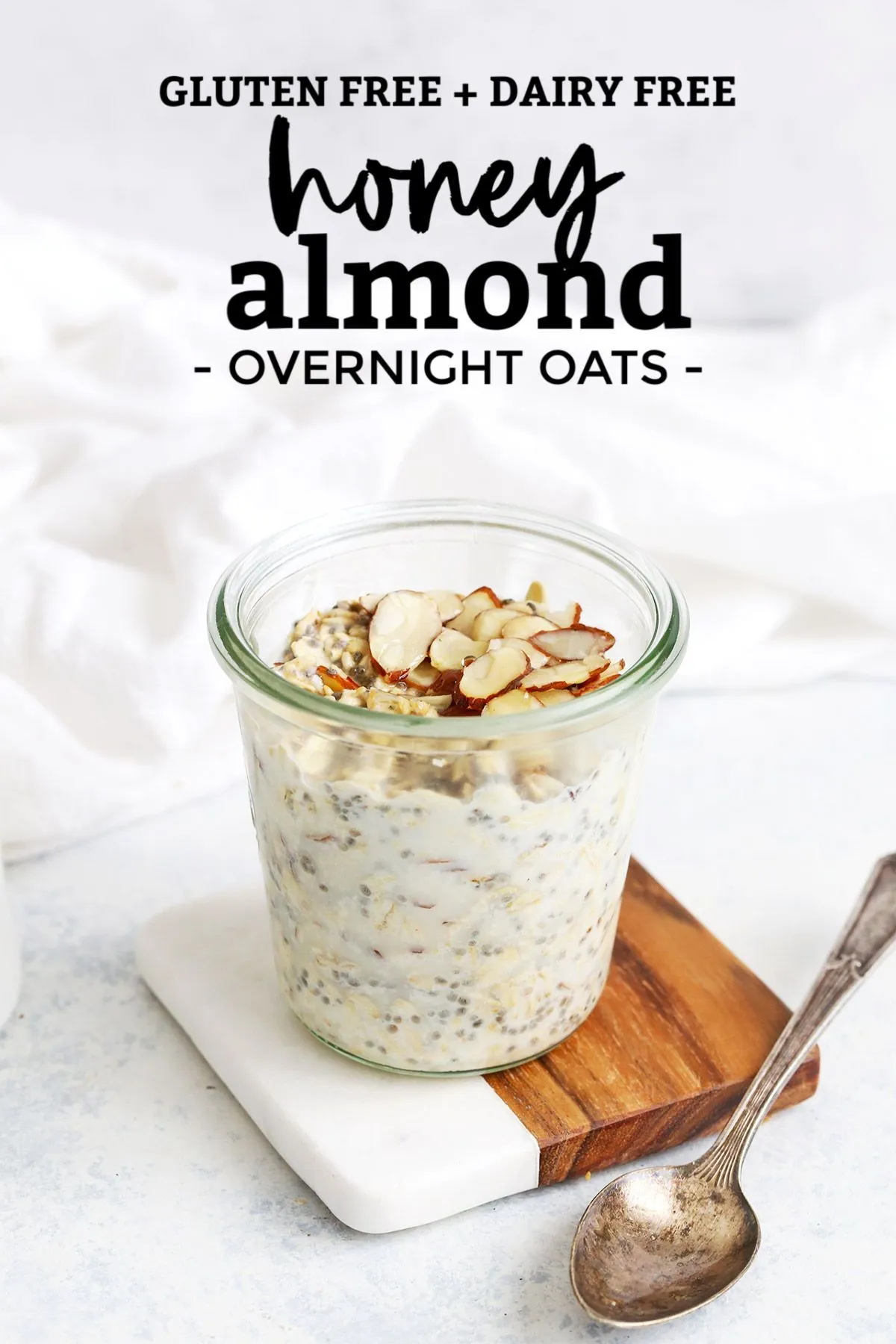 Overnight Honey Almond Multigrain Oatmeal