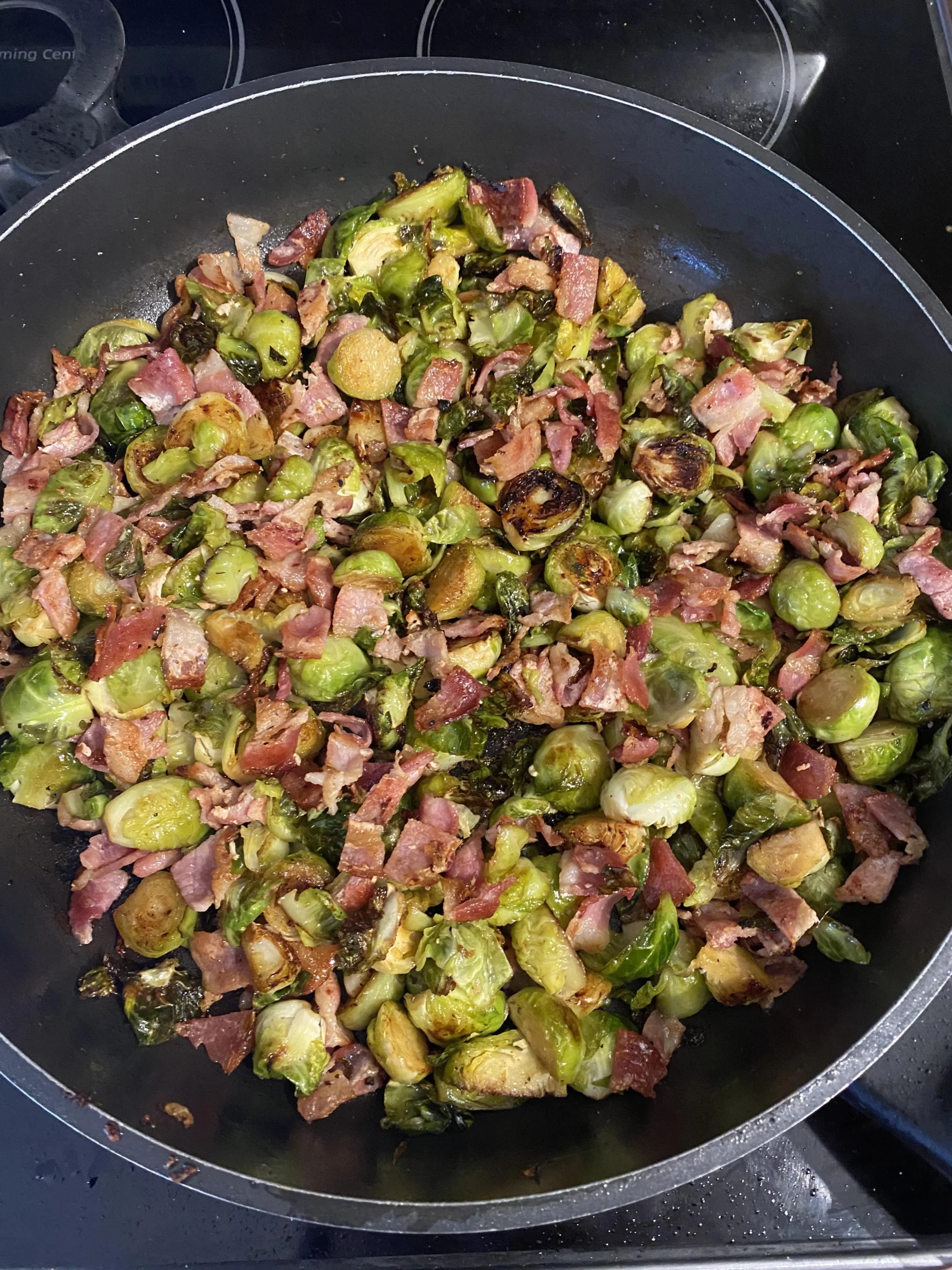 Paleo Maple Bacon Brussels Sprouts