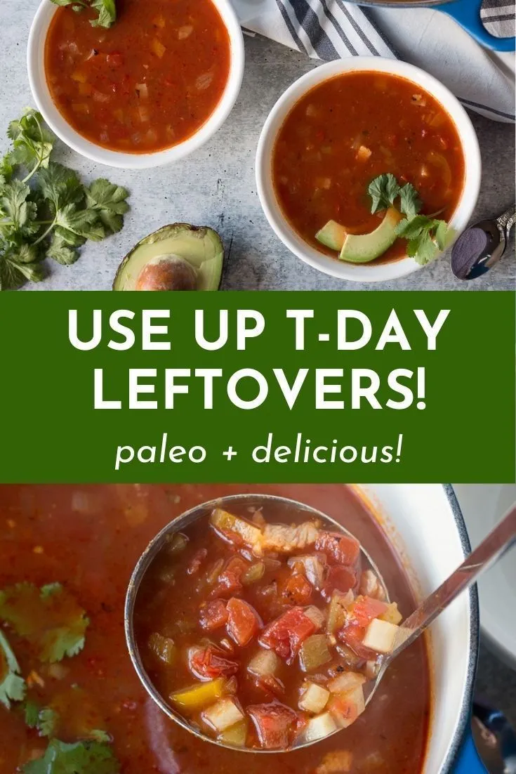 Paleo Turkey Tortilla Soup